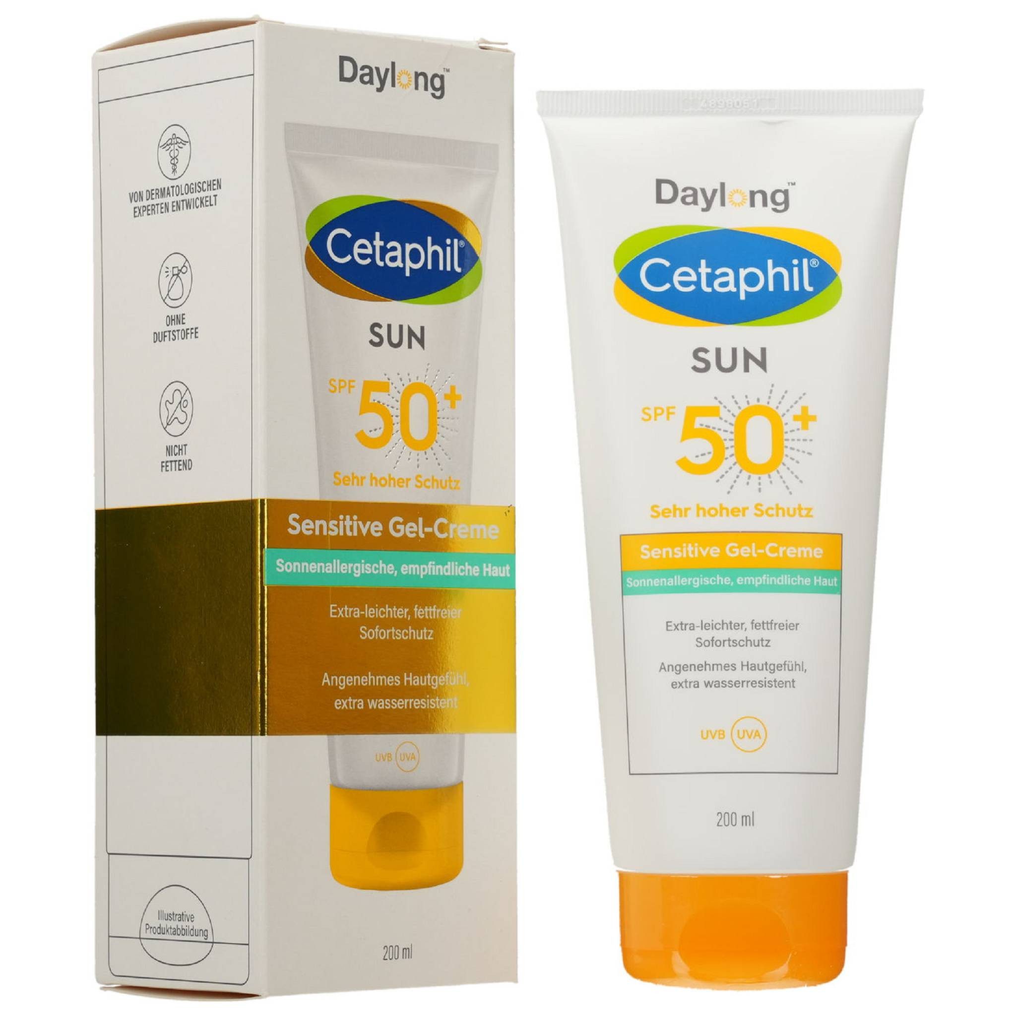 Galderma Laboratorium GmbH Sonnenschutzcreme CETAPHIL Sun Daylong SPF 50+ sensitive Gel