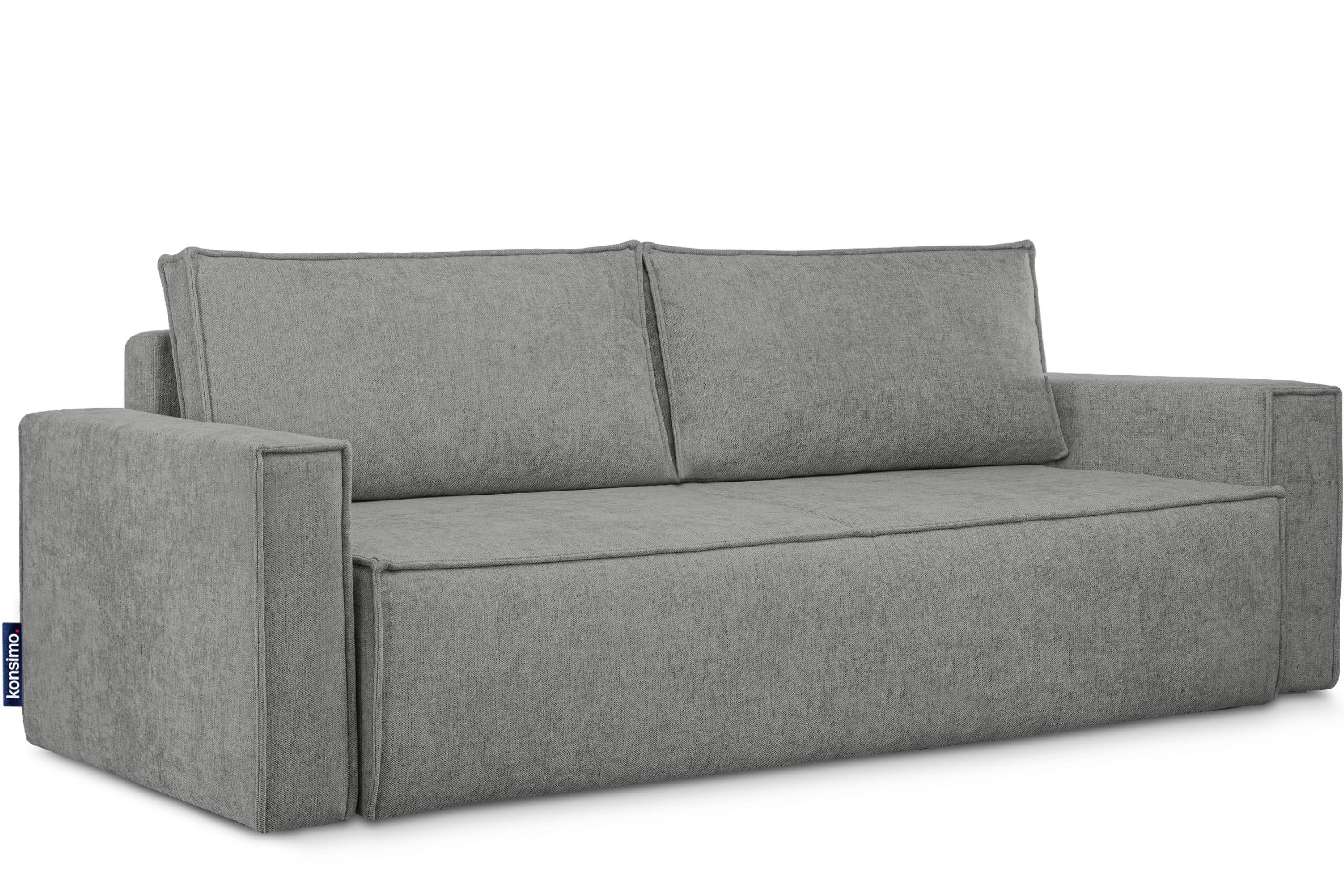 Konsimo Schlafsofa NAPI II Schlaffunktion Armlehnen, mit EU, mit hergestellt in der Schlafsofa Modern