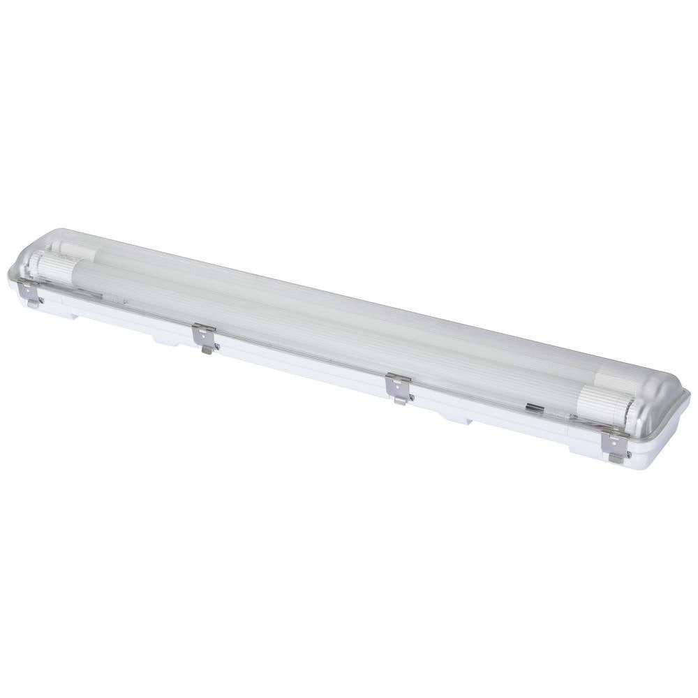 Sygonix Deckenleuchte LED-Feuchtraumwannenleuchte 2 x 9 W, 4000 K