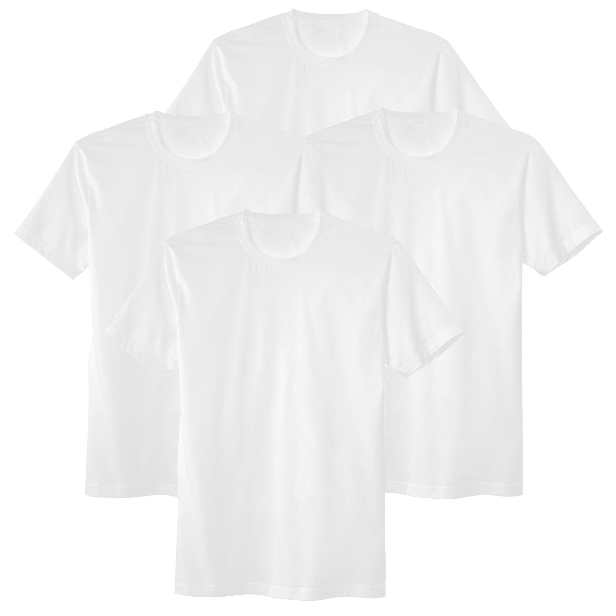 T-Shirt Herren T-Shirt 4er Pack Baumwolle