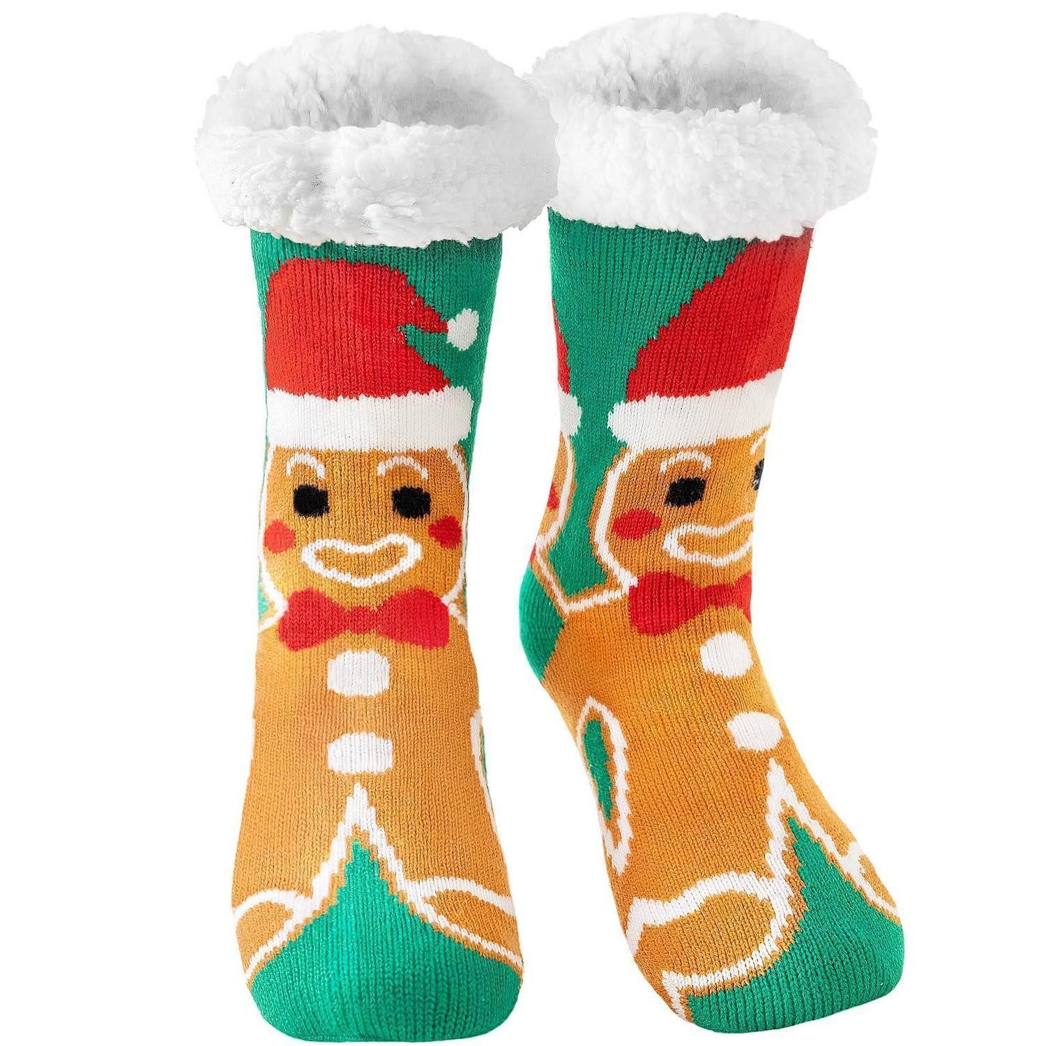 LuxusKollektion Kuschelsocken Kuschelsocken Herren Damen 38-45 Grün