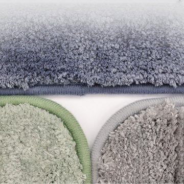 Teppich Badezimmerteppich Badteppich Badematten Badezimmer Teppich Mikrofaser, REDOM, Rechteckig, Höhe: 20 mm, rutschfest, waschbar, Saugfähig, Badvorleger, weich, hochflor, Duschvorleger