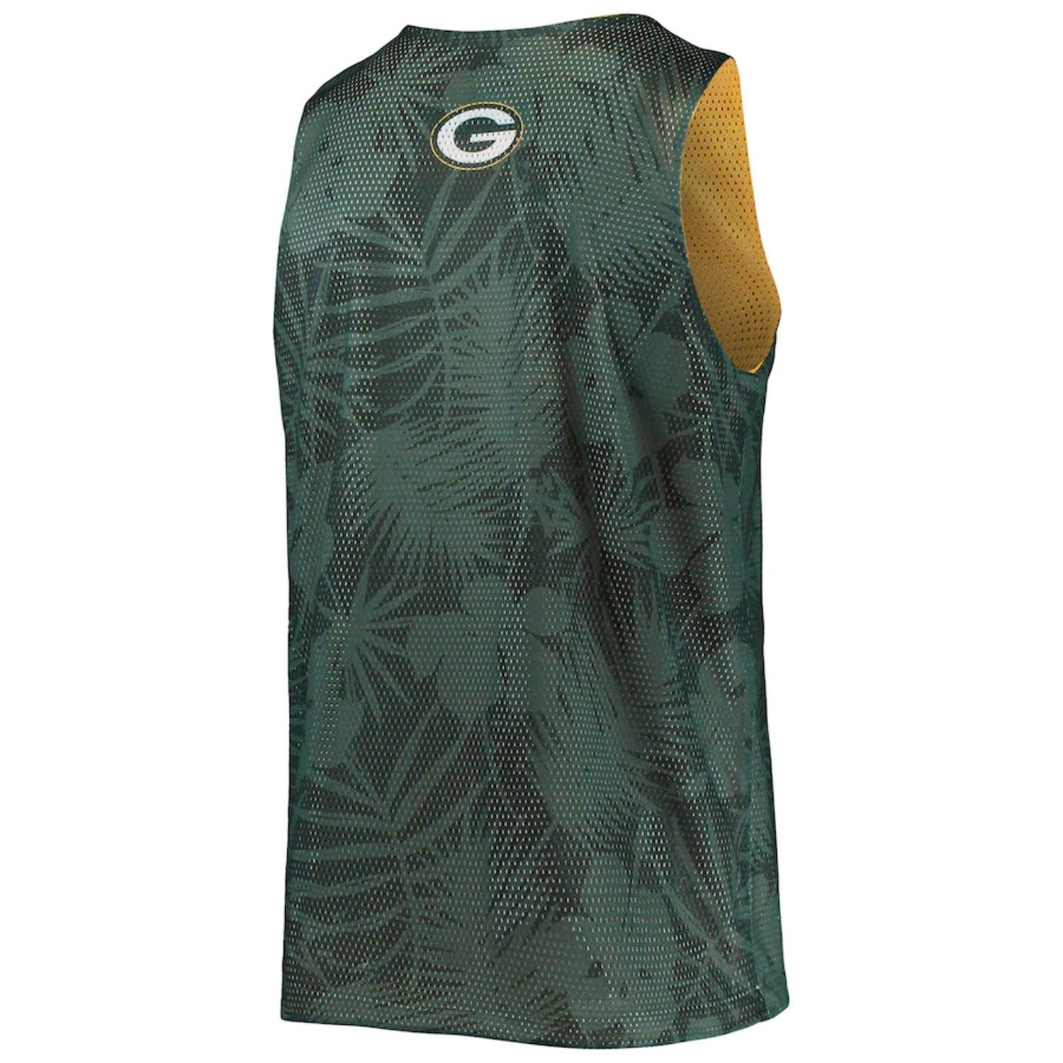 Packers Muskelshirt Reversible Bay Floral NFL Forever Green Collectibles