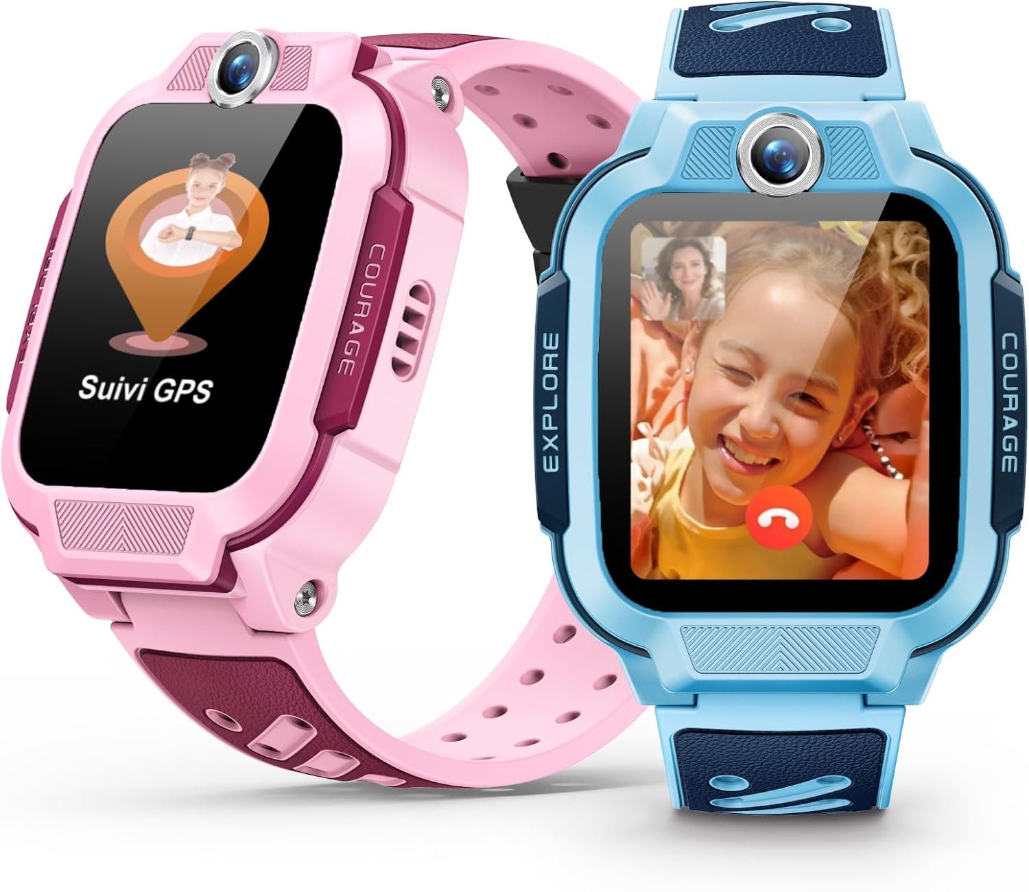 imoo Z3-Blue Smartwatch (3,8 cm, sim-karte), Kinder Smartwatch mit