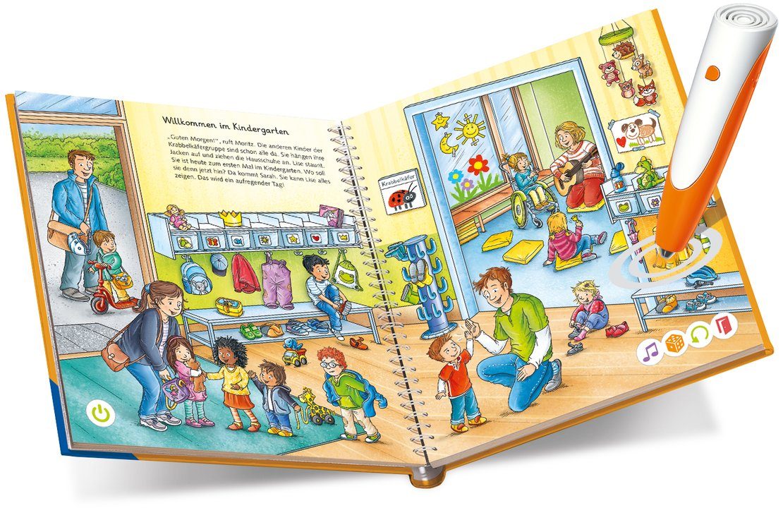 tiptoi® Mein Wörter-Bilderbuch Kindergarten, Made in Europe – Bild 4 von 4