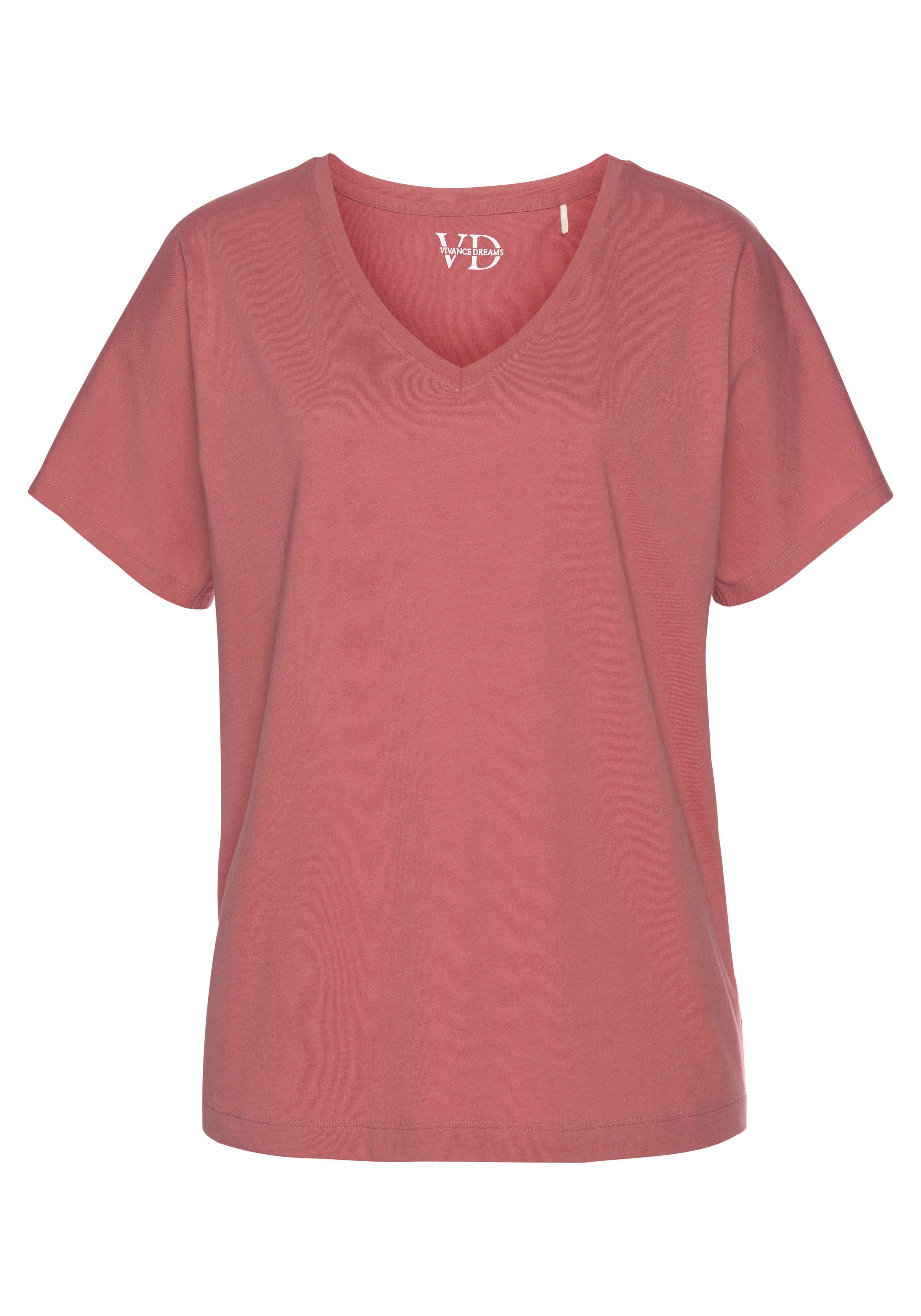 Vivance Dreams Shorty (2 tlg) Elastischer Bund in Smok-Optik