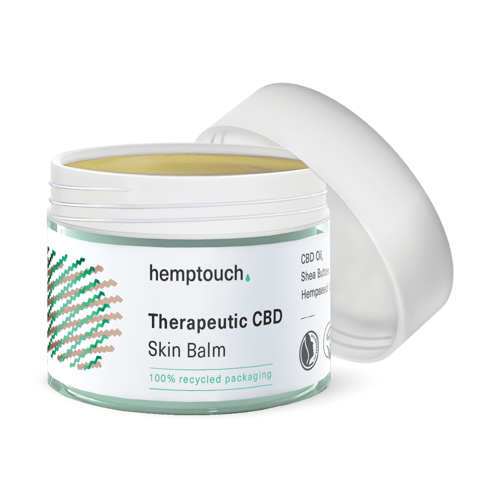 Hemptouch Bodylotion CBD Therapeutischer Hautbalsam, Lindert das Gefühl von Juckreiz und reduziert Spannungsgefühle