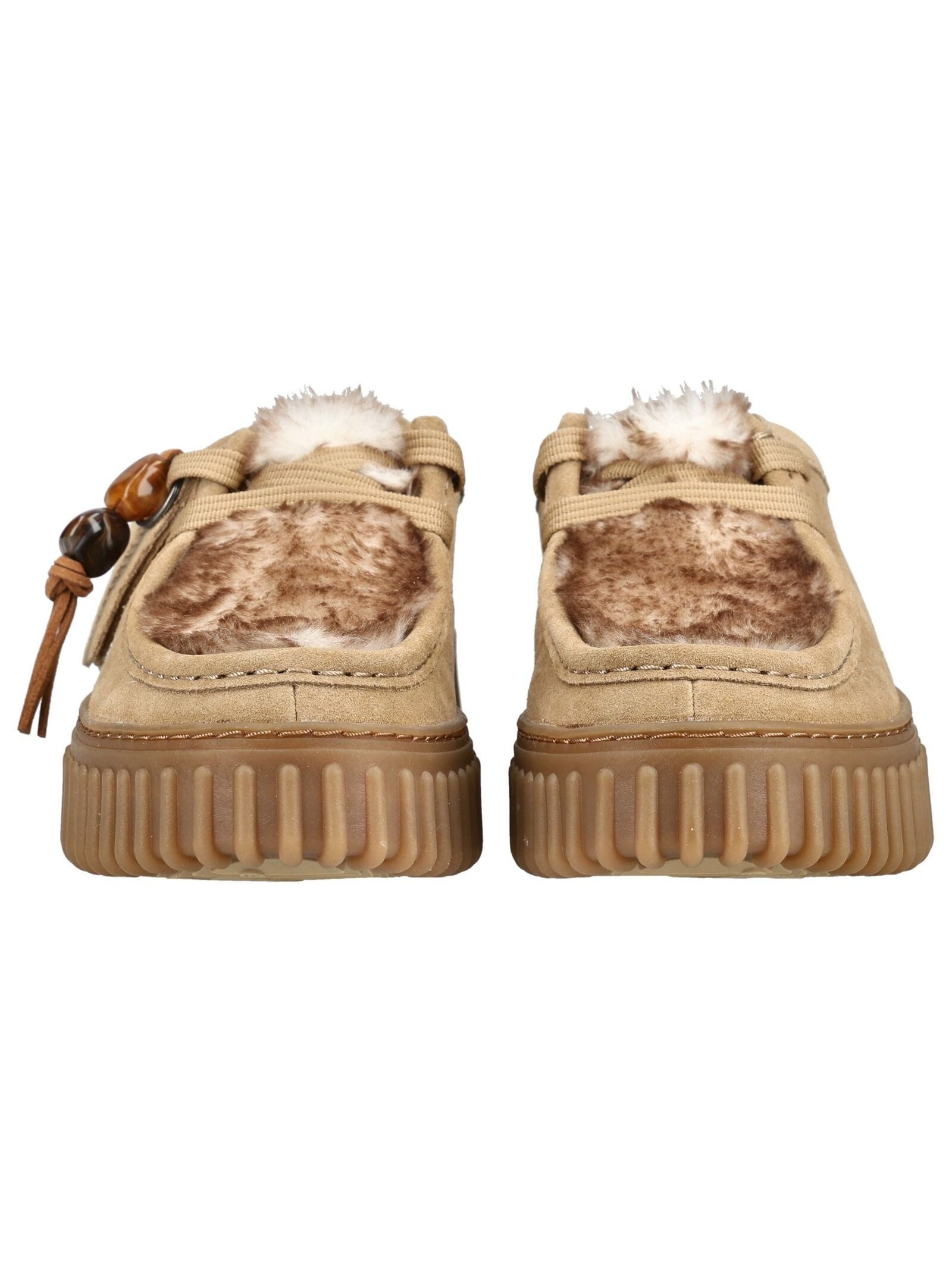 Clarks Clarks Halbschuhe Veloursleder Schnürschuh