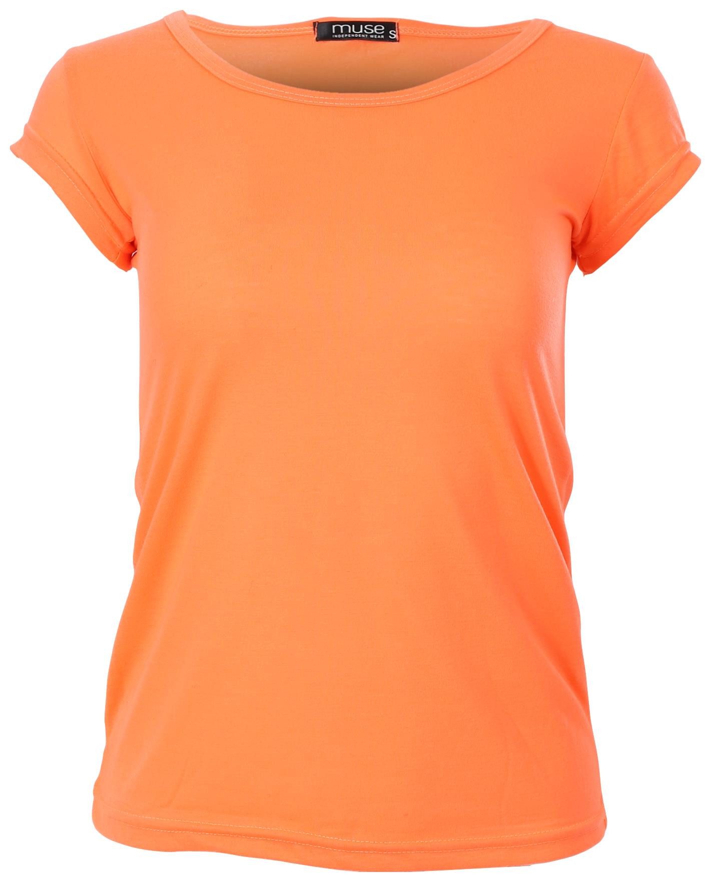 Muse T-Shirt Basic Kurzarm T-Shirt Skinny günstig online kaufen