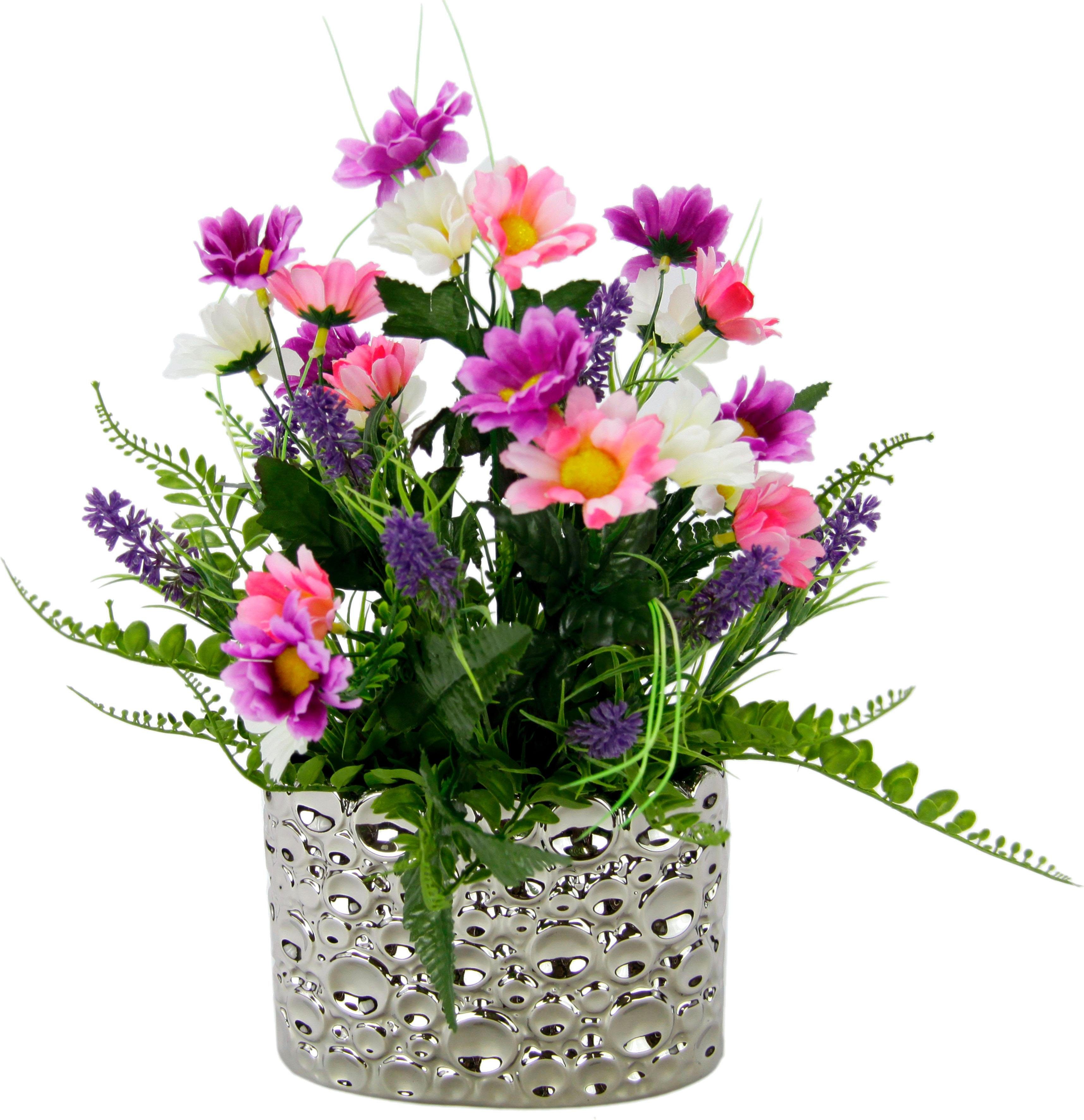 Kunstpflanze Margeriten/Lavendel, OTTO home, Höhe 32 cm