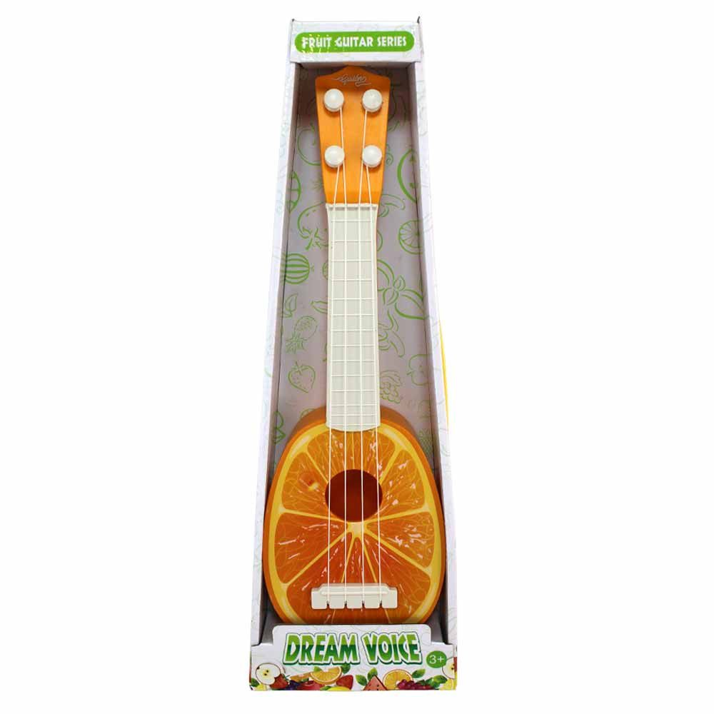Jonotoys Spiel-Gitarre Spielzeug Gitarre ab 3 Jahre Obstmotive, (1 tlg)