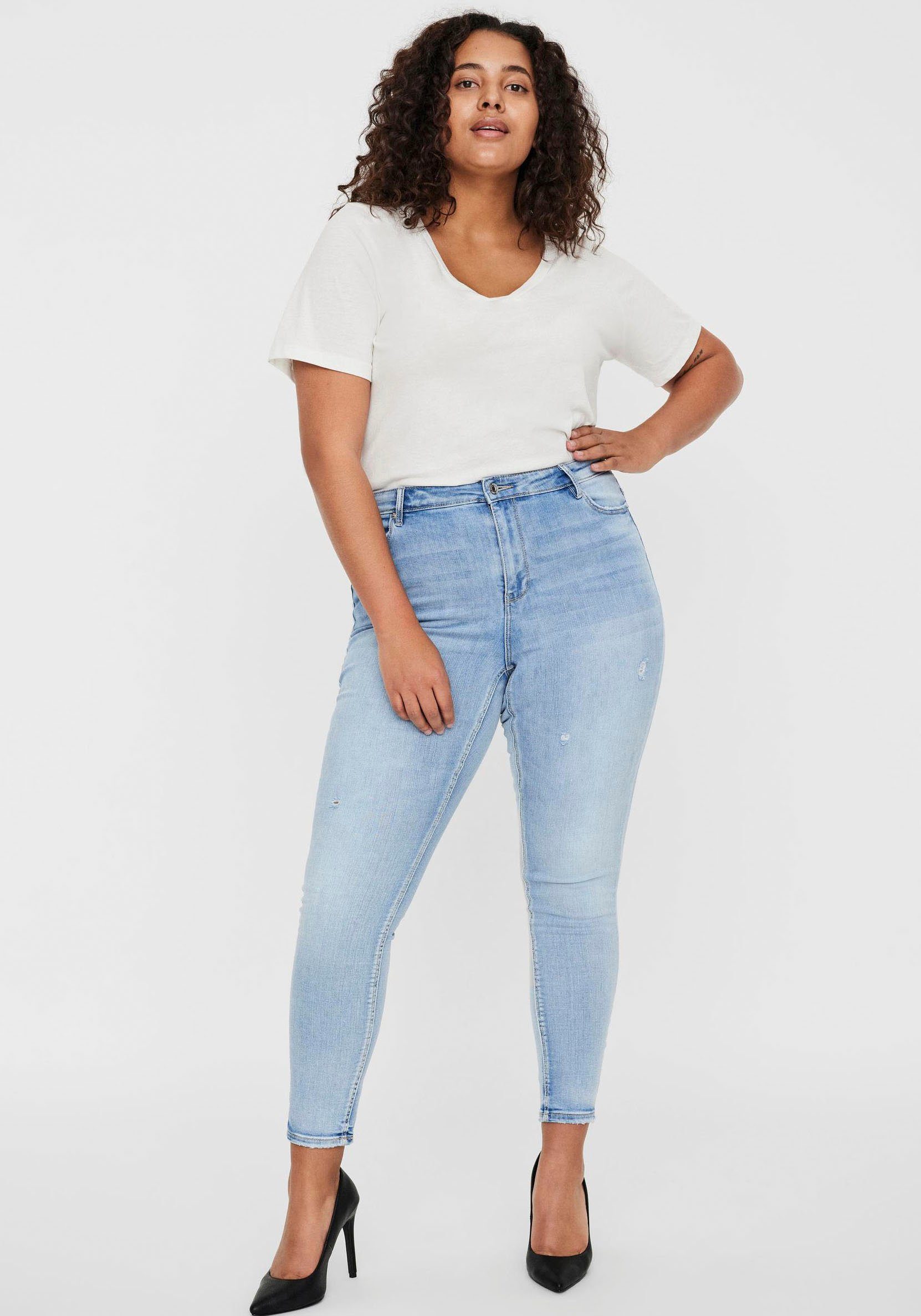 Vero Moda Curve Skinny-fit-Jeans VMPHIA HR SKINNY J GU3162 CURVE NOOS