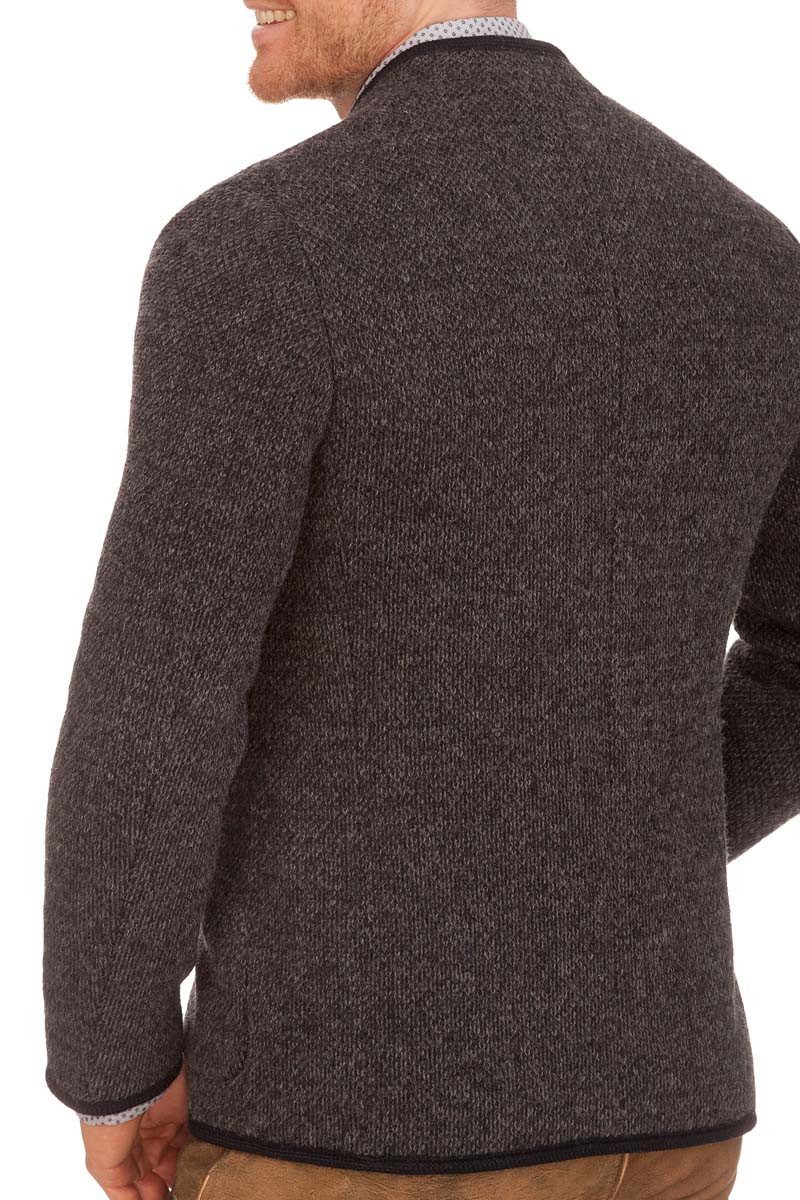 Gebr. Weis menswear Trachtenjanker Strickjanker - GREDING - grau