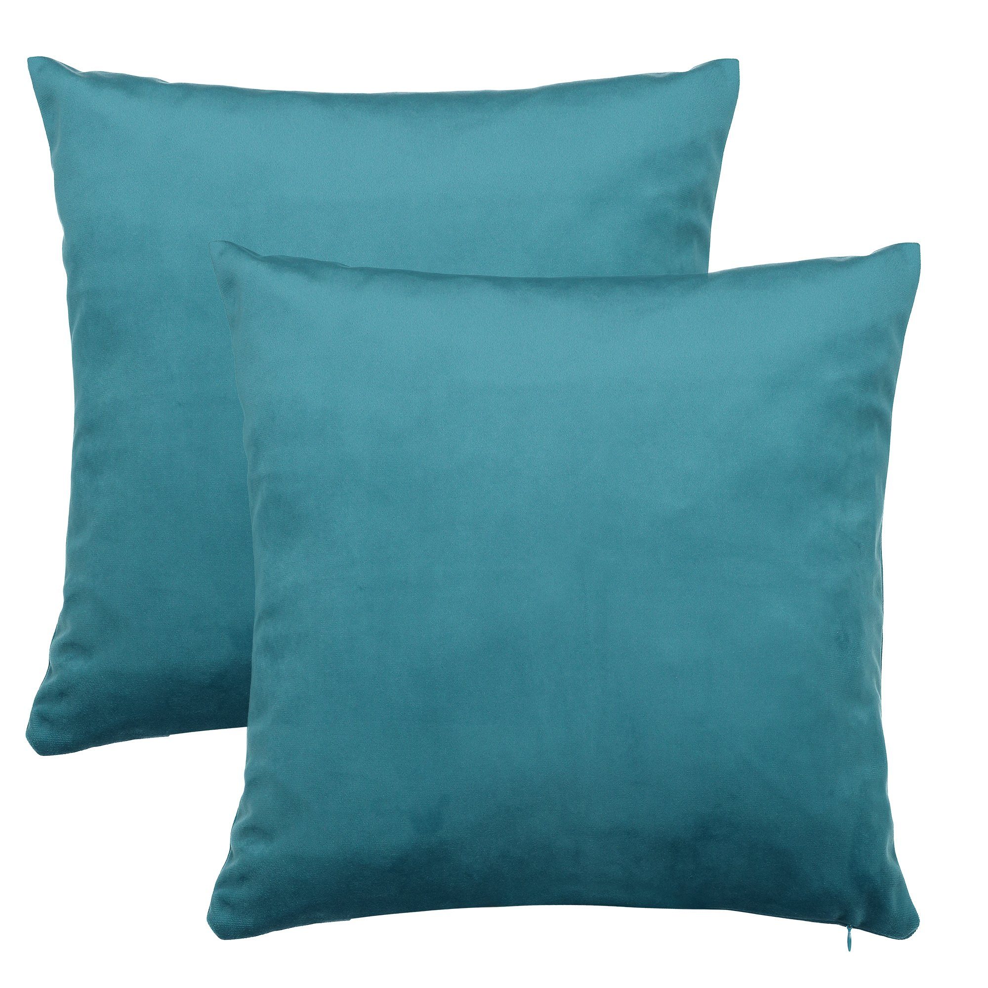 BARBONS Kissenbezug Stilvolle Kissenbezüge aus samtigem Stoff, Kissenhülle, günstig online kaufen
