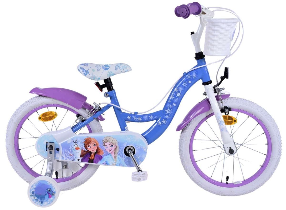 Kinderfahrrad 16 Zoll Kinder Mädchen Fahrrad Rad Frozen 2 Eiskönigin Elsa 21585-SAFW