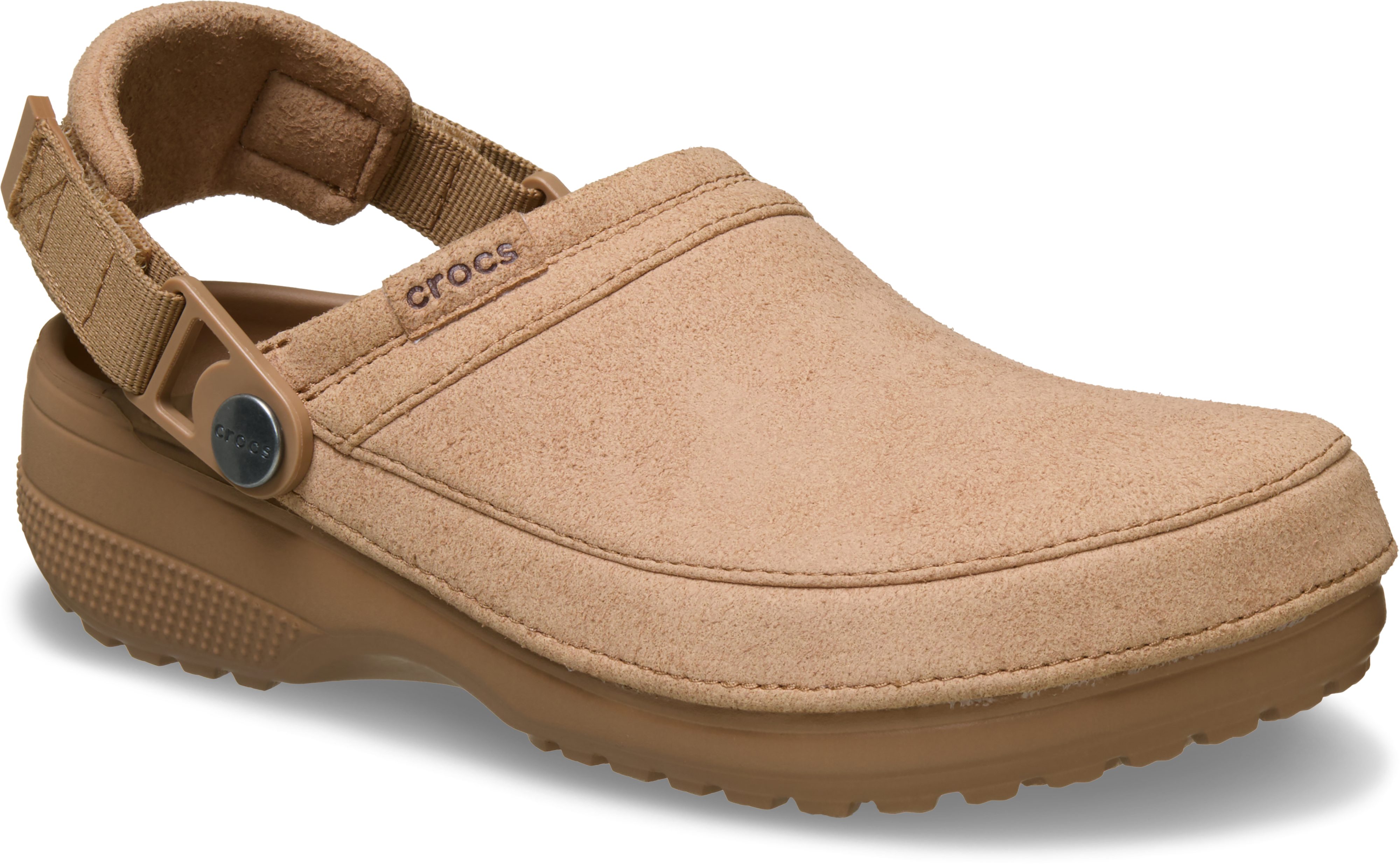 Crocs Classic Crafted Vegan Clog Hausschuh, Gartenschuh, Sommerschuh mit Fersenriemen