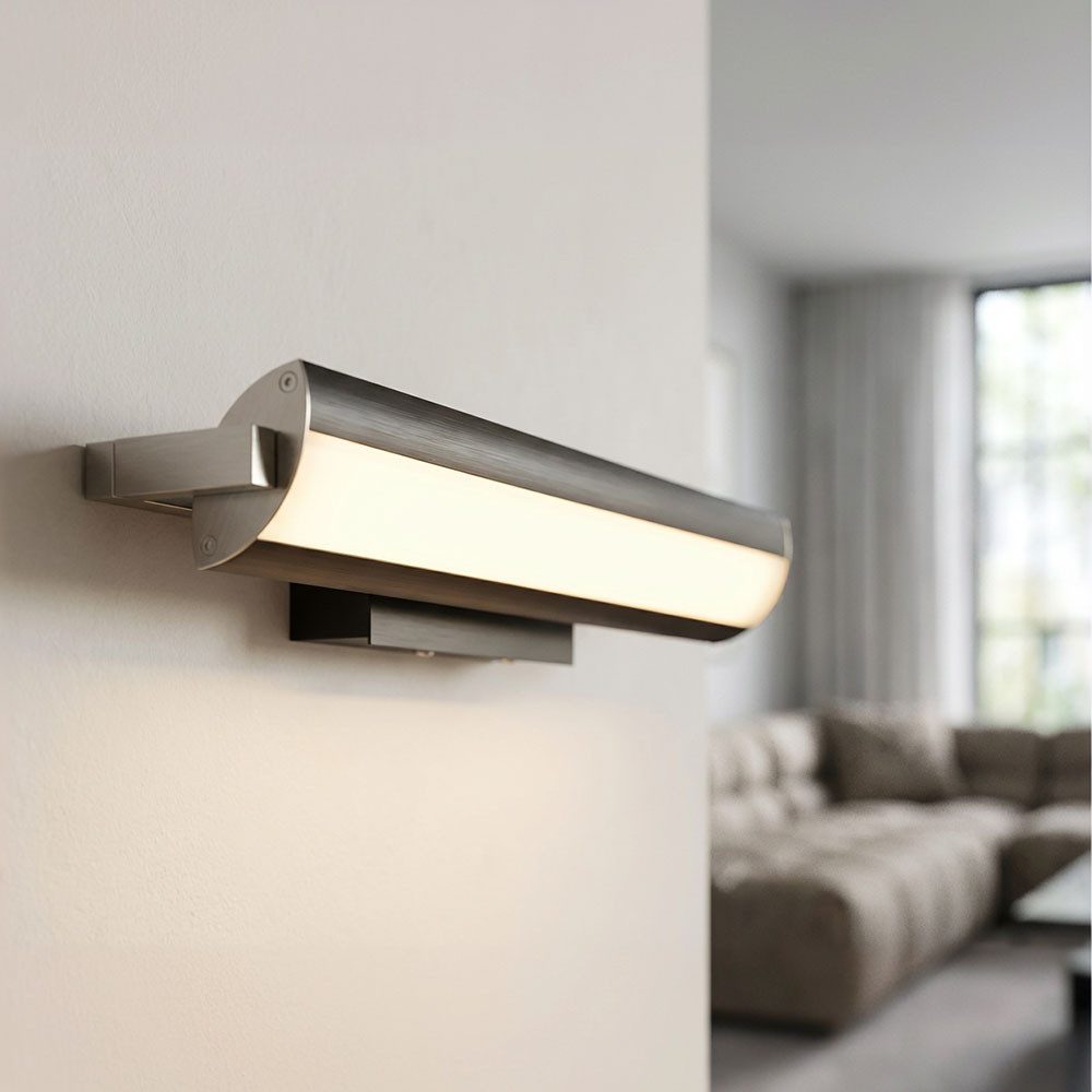 FISCHER & HONSEL LED Wandleuchte, LED-Leuchtmittel fest verbaut, Warmweiß, Neutralweiß, Farbwechsel, Wandleuchte LED Flurlampe Wohnzimmerleuchte CCT Dimmbar verstellbar