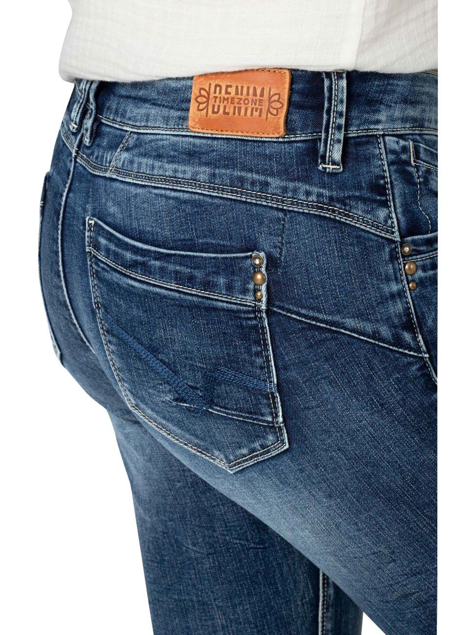 TIMEZONE Skinny-fit-Jeans mit AleenaTZ Stretch Jeanshose Tight 7/8