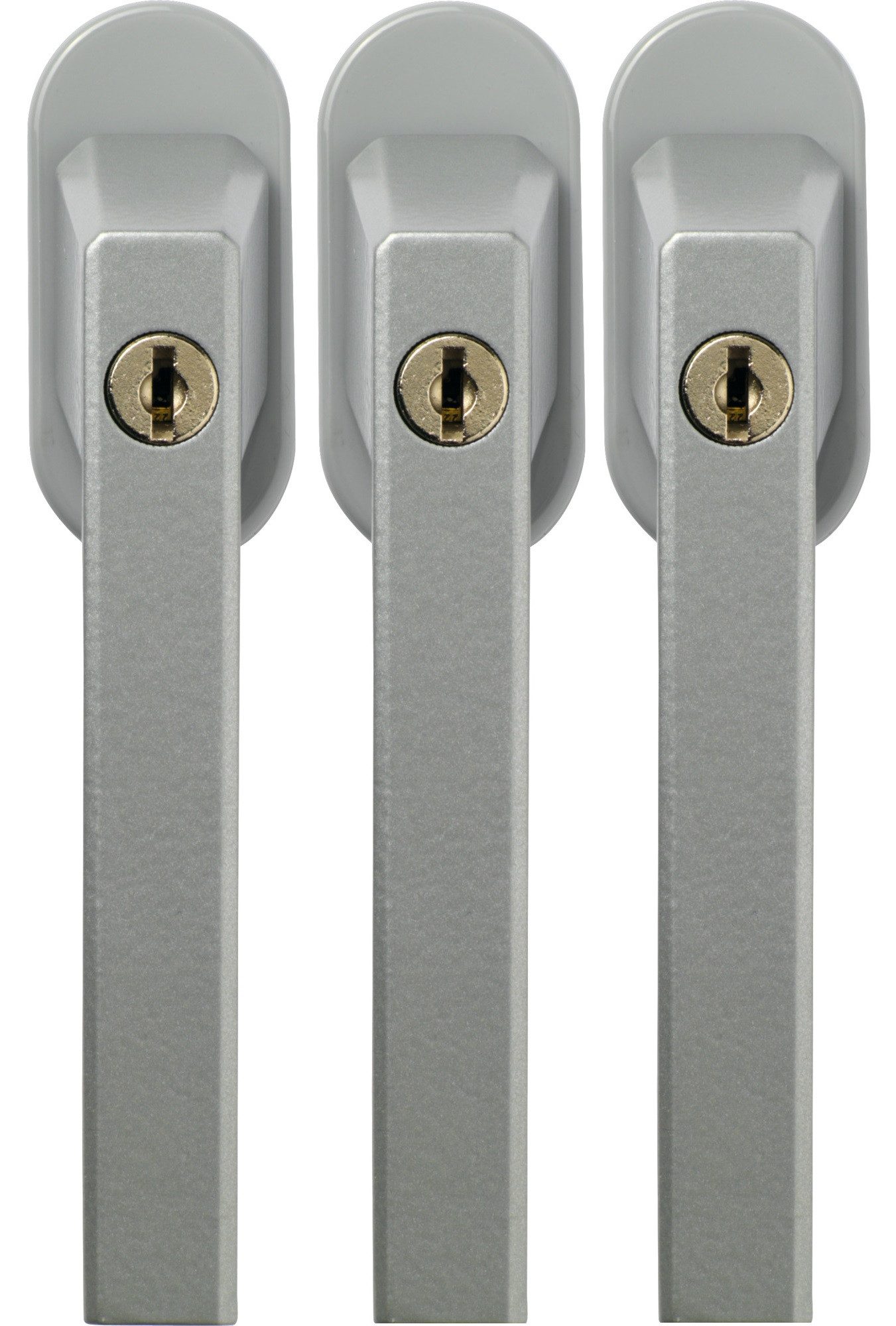 ABUS Fenstergriff FG110 abschließbar 3er Set in verschiedenen Farben, Auch als Kindersicherung geeignet