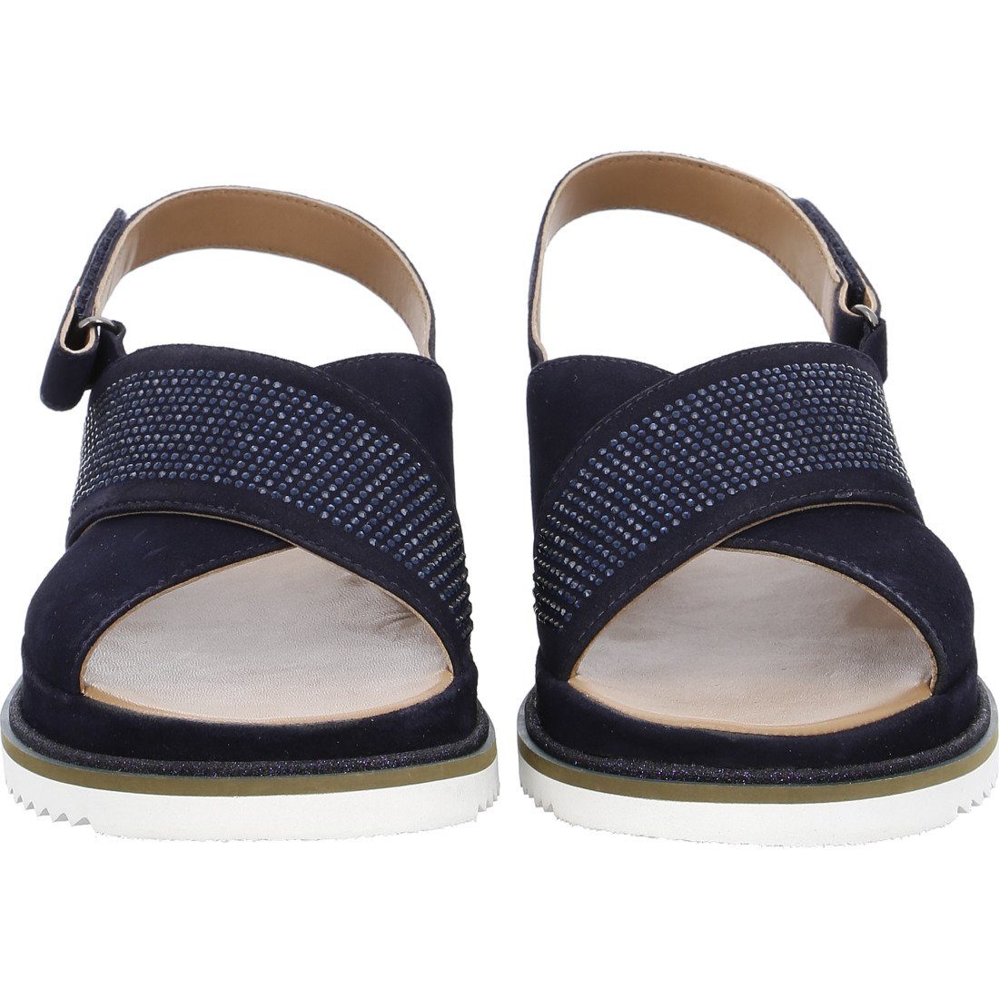 Ara Ara Schuhe, Sandalette Dubai blau Sandalette Damen Rauleder - 044854