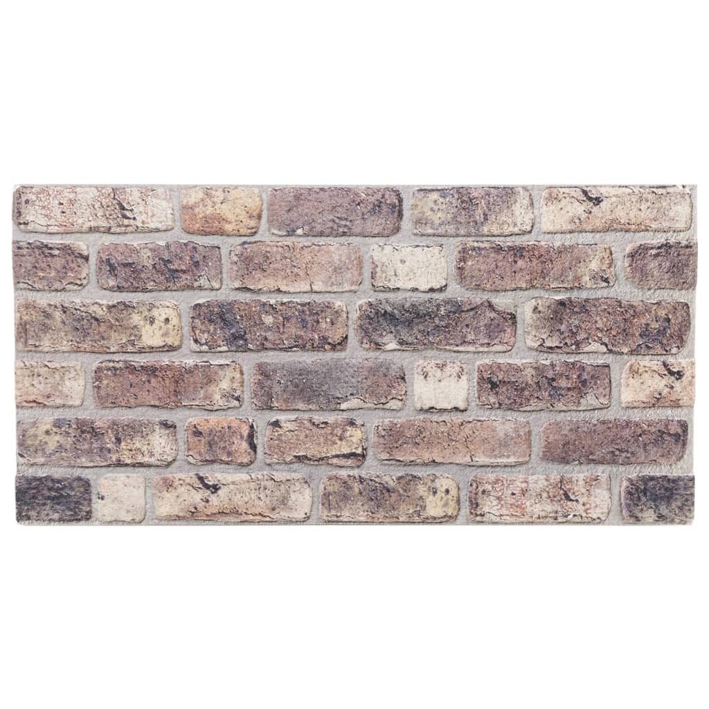 vidaXL Wandpaneel 3D-Wandpaneele 10 Stk. Dunkelbraun günstig online kaufen
