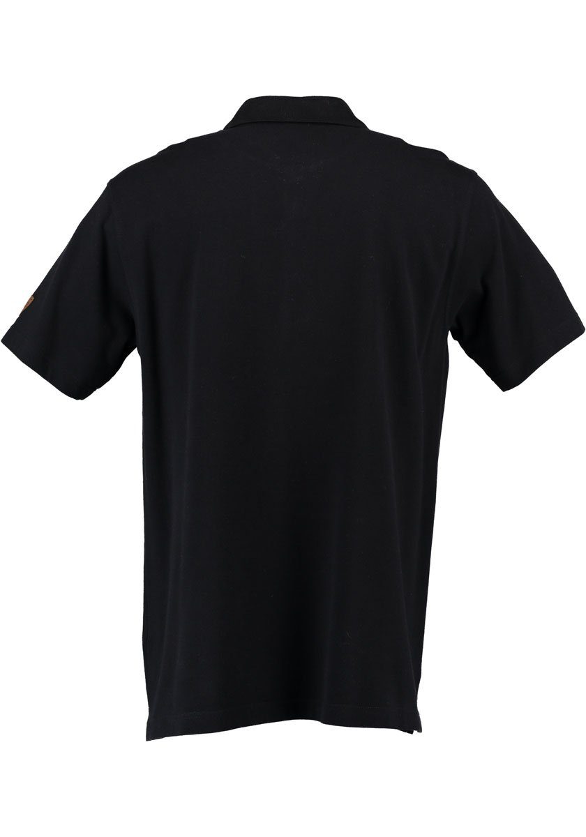 OS-Trachten Poloshirt Owoles Herren mit schwarz Polokragen Trachtenshirt