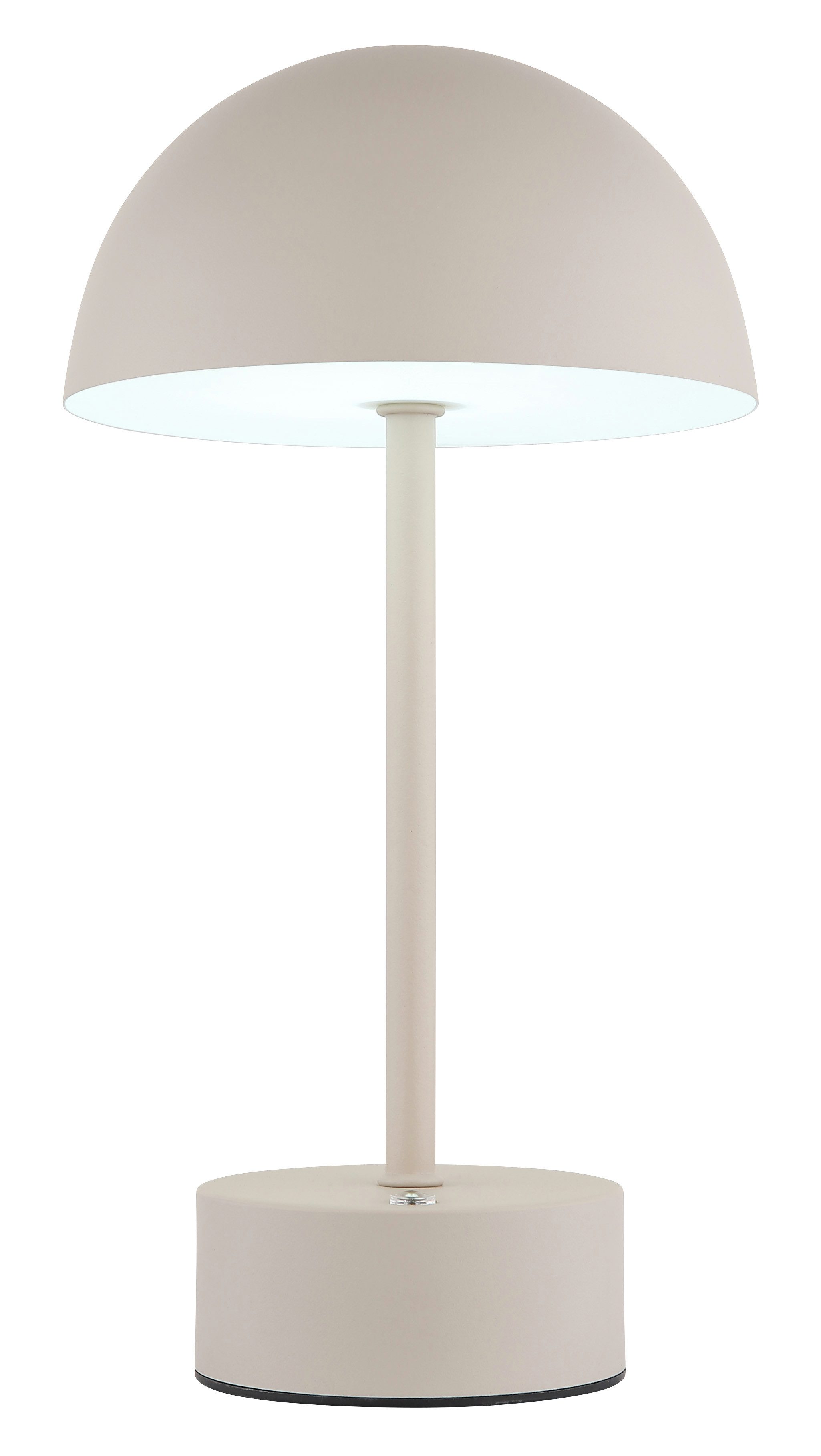 OTTO home LED Tischleuchte Briia - Akku Tischleuchte mit CCT, LED fest integriert, warmweiß - kaltweiß, Touchdimmer, CCT, USB, Akkulampe, dimmbar, warmweiß - ka – Bild 4 von 5
