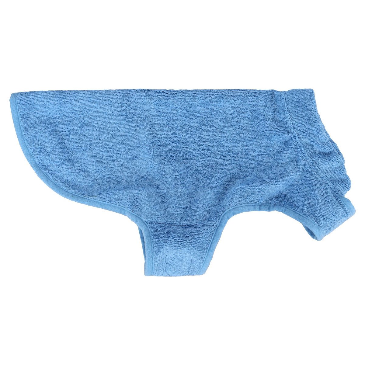 Flamingo Hundebademantel Bademantel Nemo blau