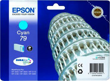 Image of Epson »DURABrite Ultra Ink 79 Cyan« Tintenpatrone (1-tlg)