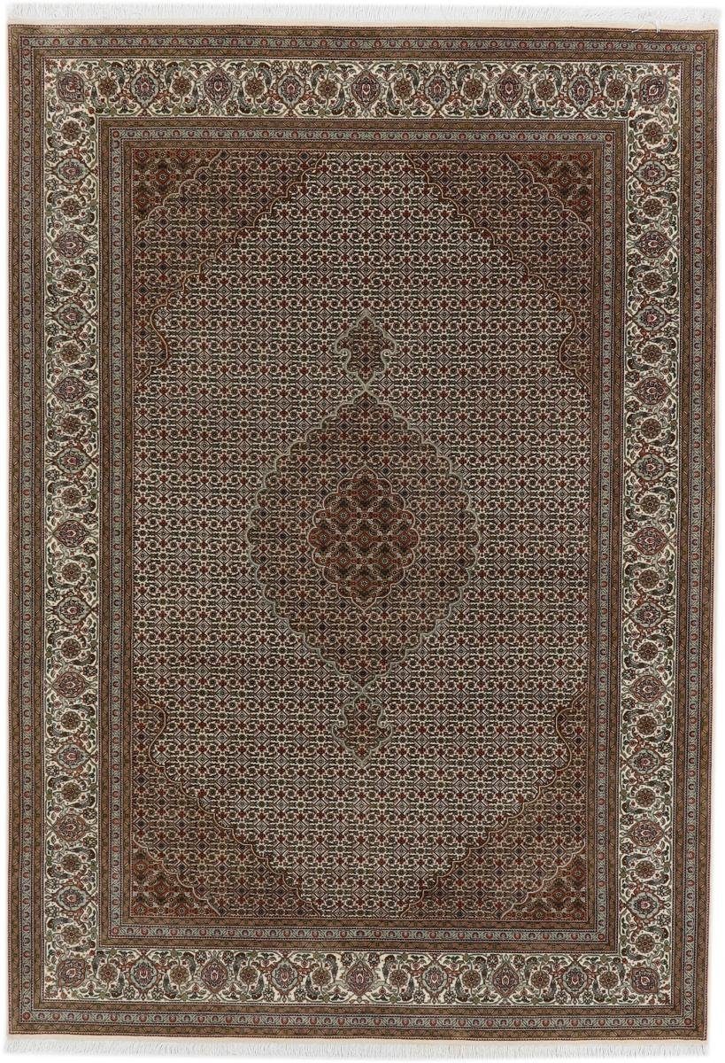 Orientteppich Täbriz Mahi 199x299 Handgeknüpfter Orientteppich, Nain Trading, rechteckig, Höhe: 12 mm