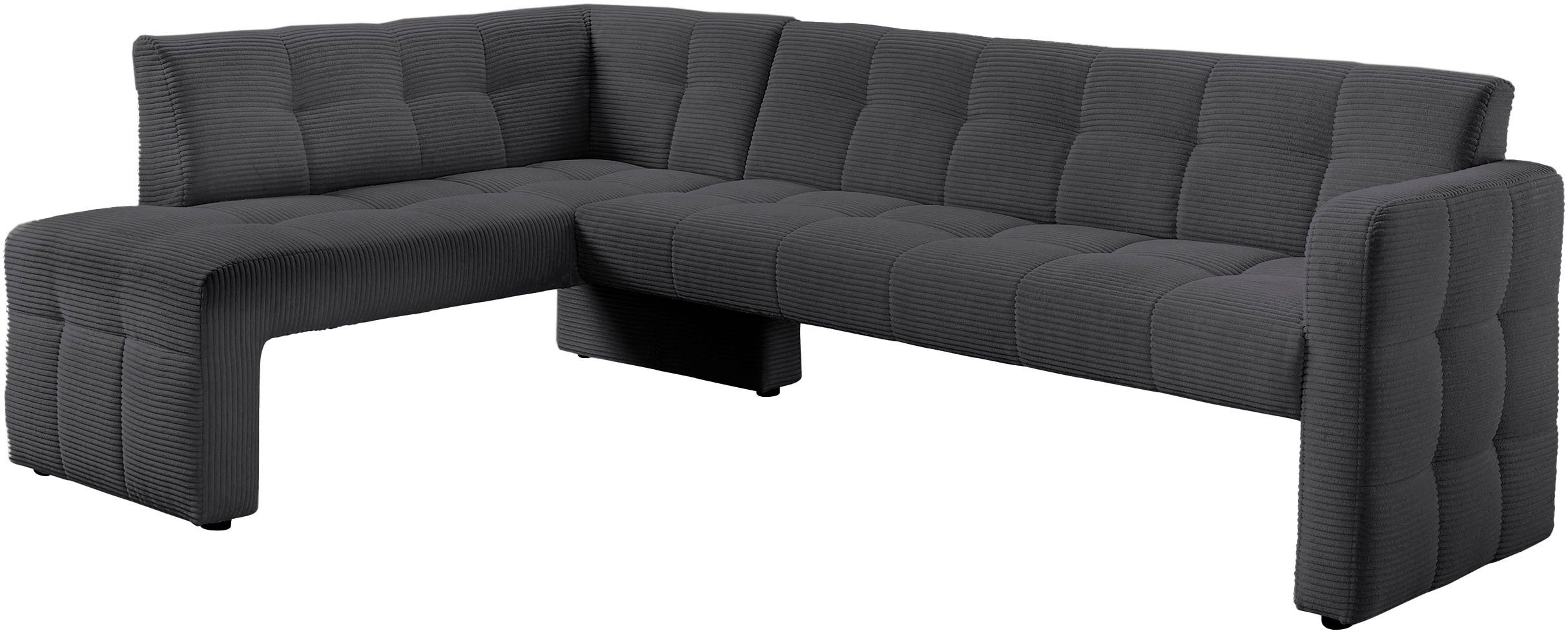 exxpo - sofa fashion Essbank Barista, bequem und elegant, hohe Bodenfreiheit, Eckbank Barista bequem und elegant, hochwertige Detailverarbeitung