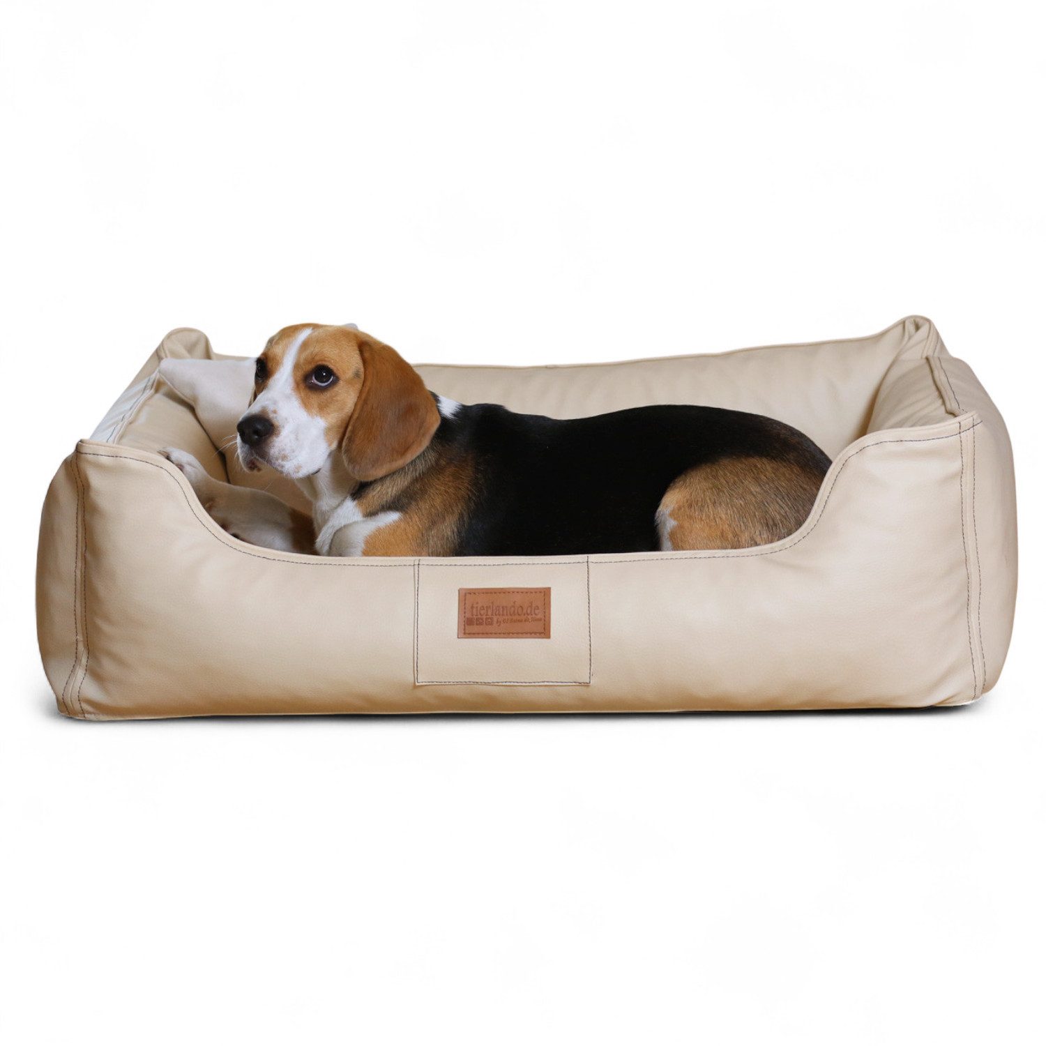 tierlando® Tierbett Orthopädisches Hundebett MADDOX Kunstleder günstig online kaufen