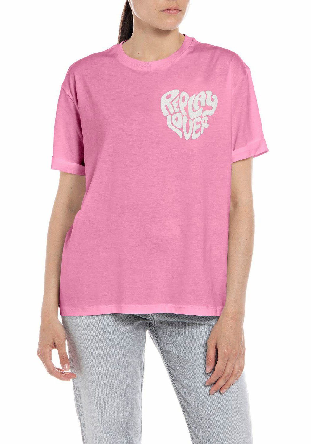 Replay T-Shirt light rose | T-Shirts