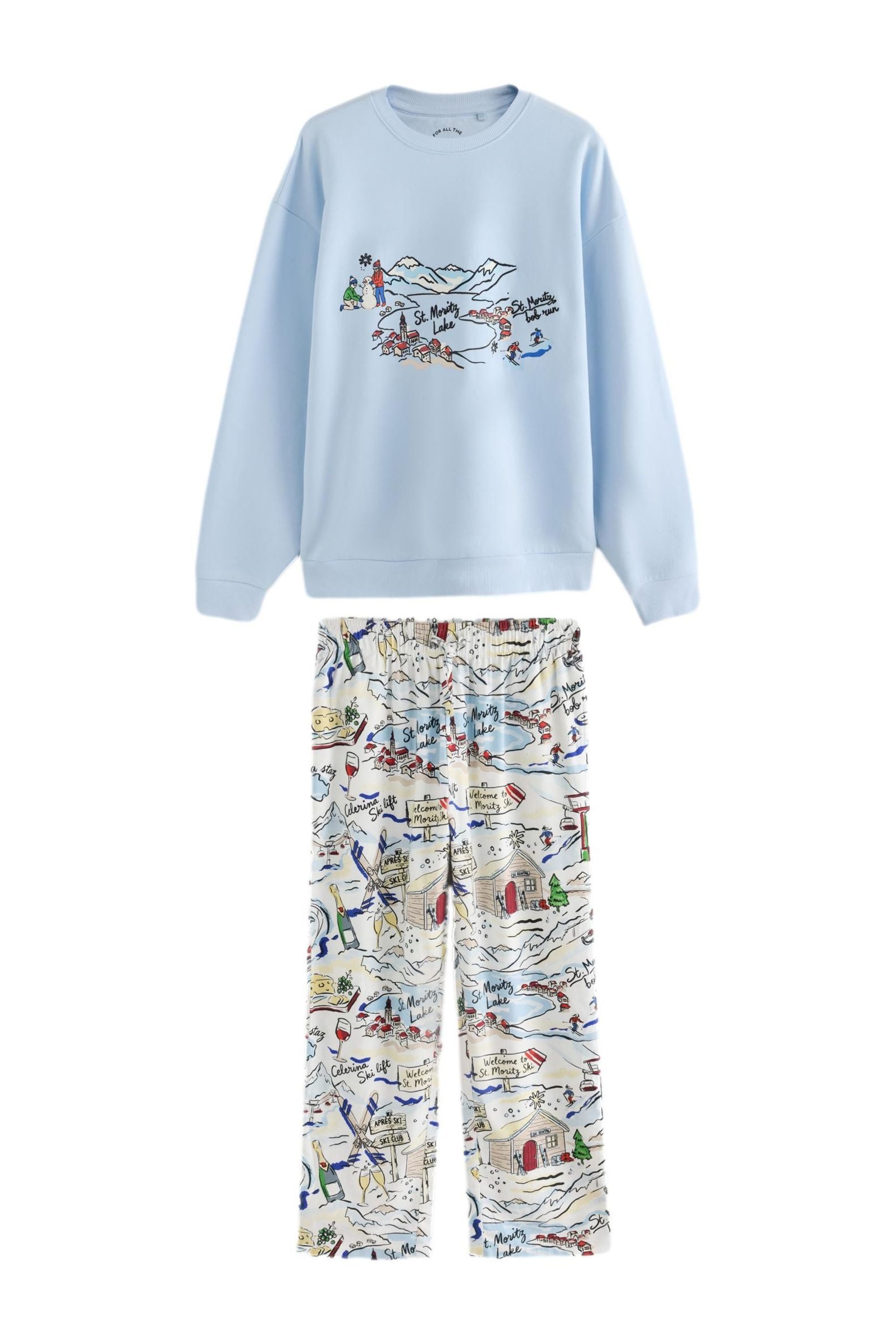 Next Pyjama Weihnachtsschlafanzug, Familienkollektion (2 tlg)