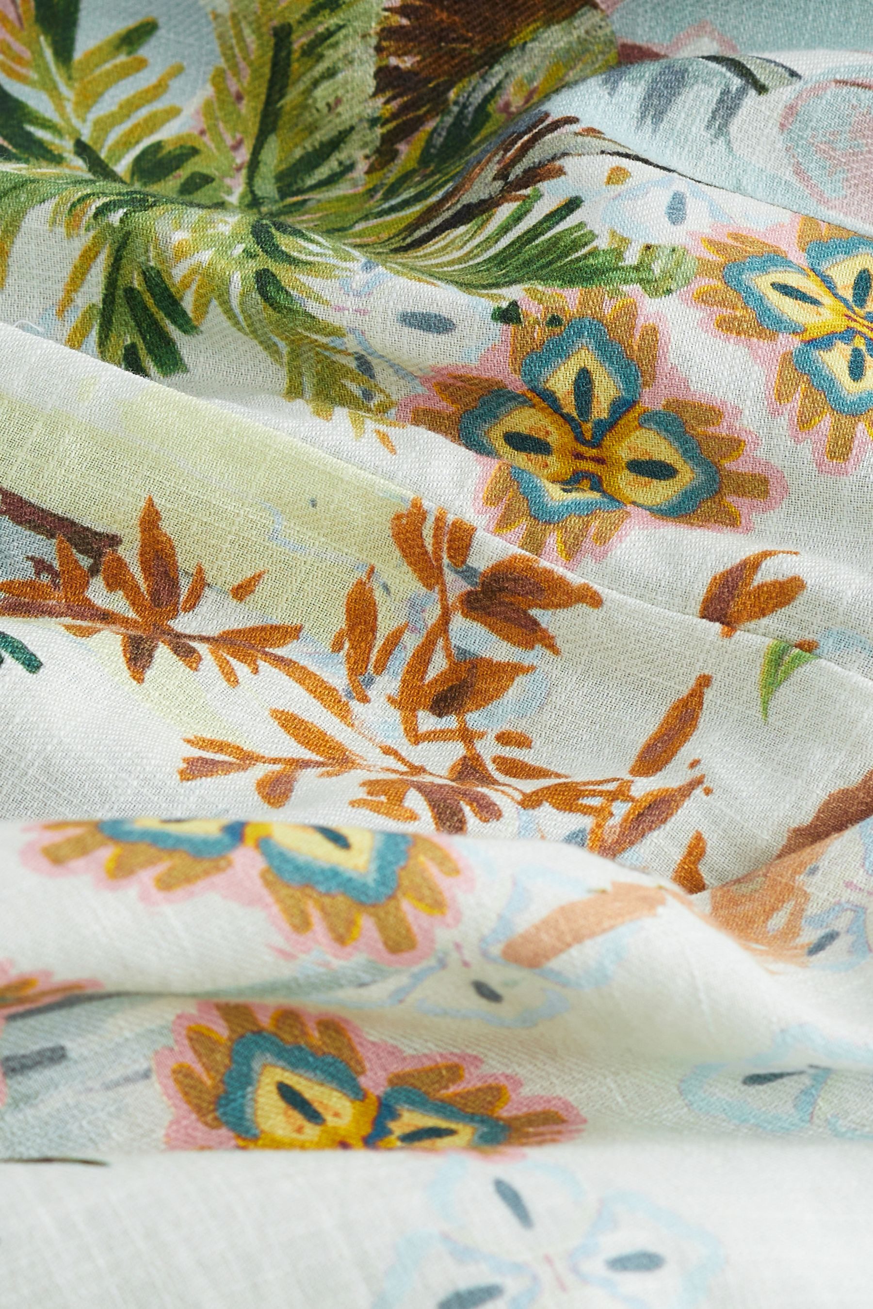 Next Jumpsuit Jumpsuit mit weitem Bein und gerüschten Trägern (1-tlg)