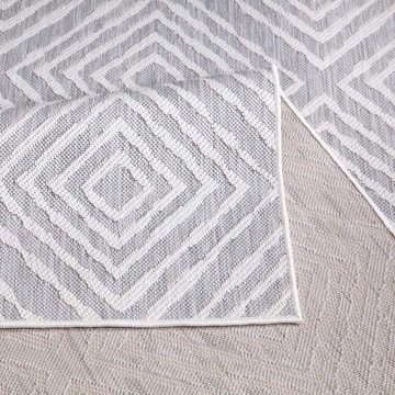 Läufer Outdoor, Carpet City, rechteckig, Höhe: 5 mm, UV-beständig, Flachgewebe, auch in quadratischer Form erhältlich