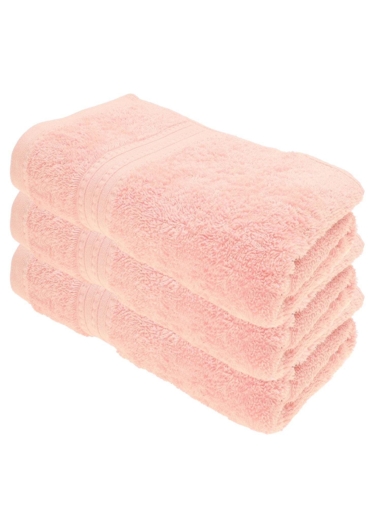 Julie Julsen Handtücher 3-Handtücher-Rosa, Bio-Baumwolle (3-St) günstig online kaufen