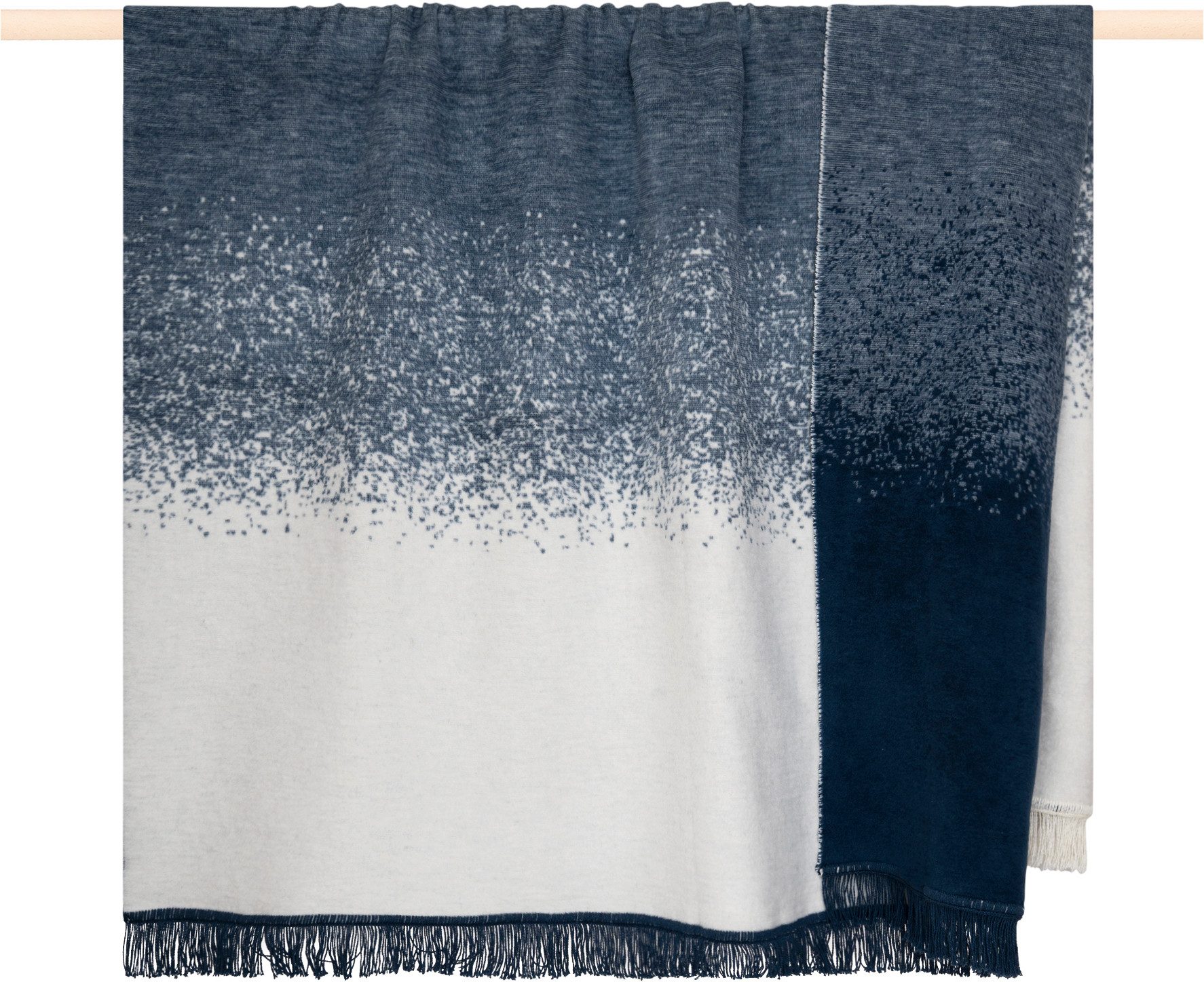 Wohndecke OMBRE, PAD, Sanfter Farbverlauf mit moderner Ausstrahlung – ein Hauch von Farbe