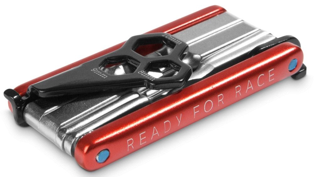 CUBE Multitool RFR RED12 – Mini Fahrrad Reparatur Set - Tool mit 12 Funktionen