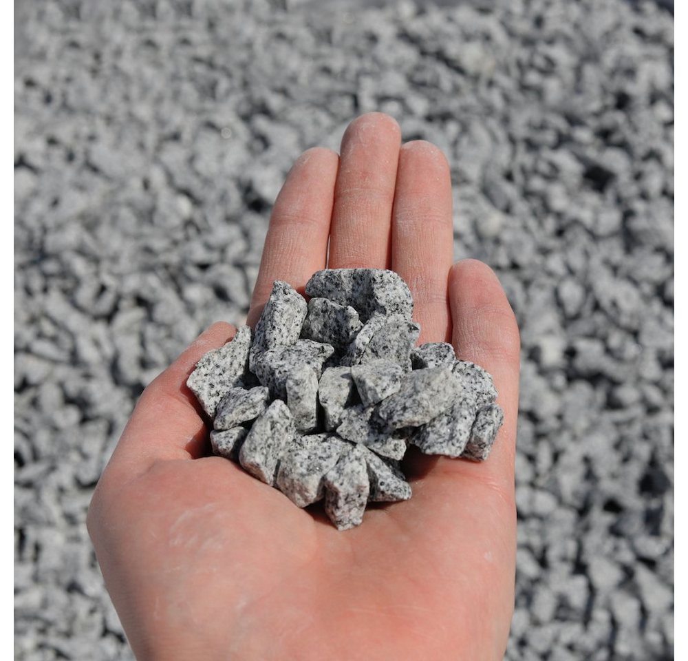 Thumbnail - CM-Gartendesign Stein Passauer Granit Splitt, (16/32mm, grau), 1000kg