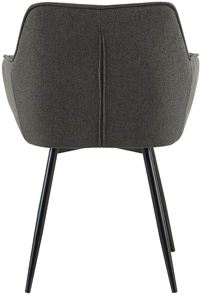 OTTO home Esszimmerstuhl Azura, 2er-Set (Set, 2 St), Moderner Armlehnstuhl mit 360 Grad drehbarer Sitzschale in Webstoff – Bild 5 von 5