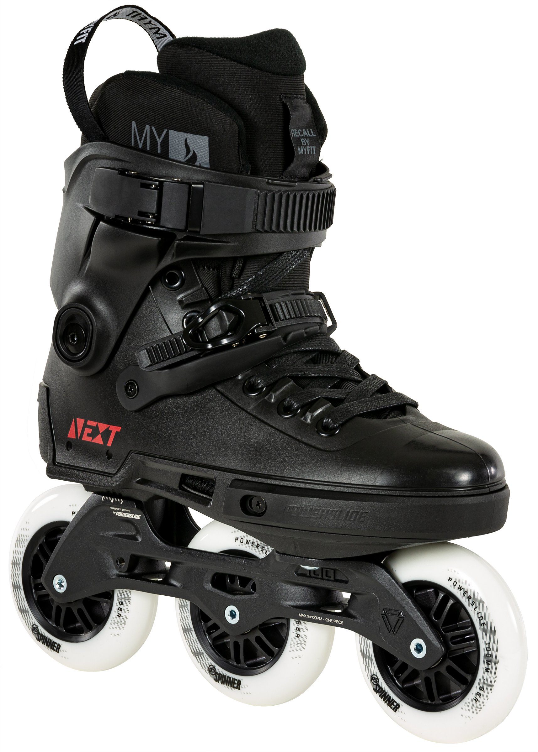 Powerslide Inlineskates Next Core Black 100