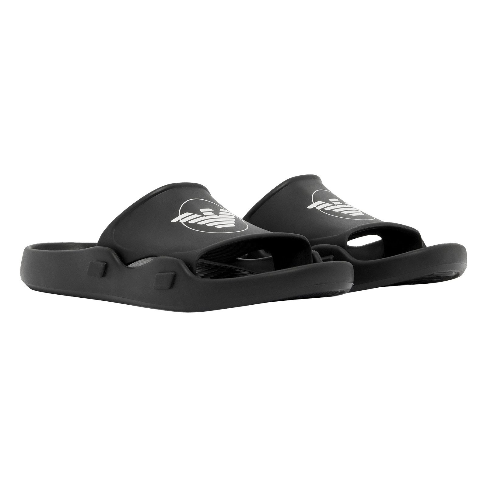 Emporio Armani Badeschuh Badepantolette mit Logo