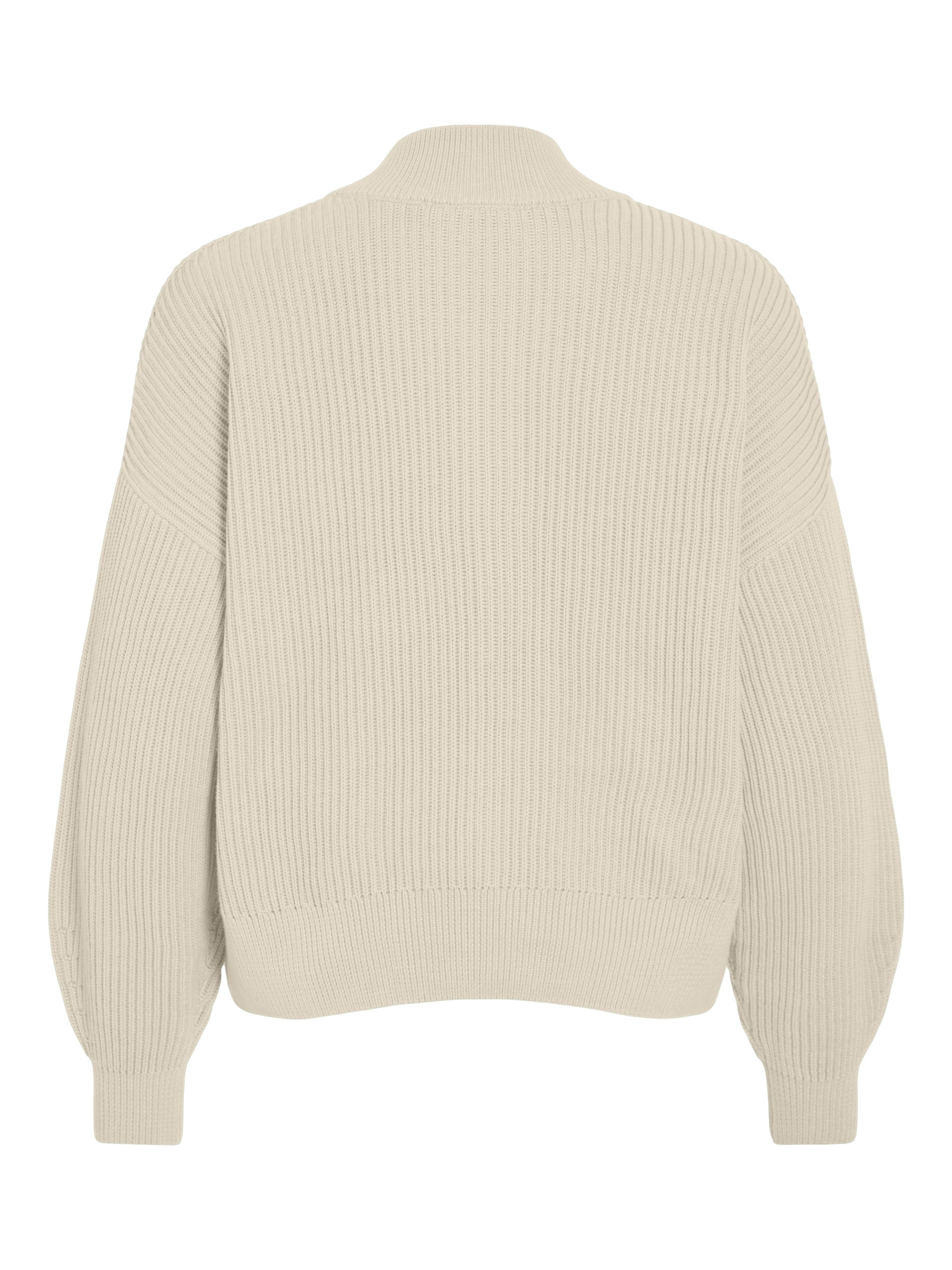 Vila Stehkragenpullover VICHING CREW NECK L/S KNIT TOP - NOOS günstig online kaufen