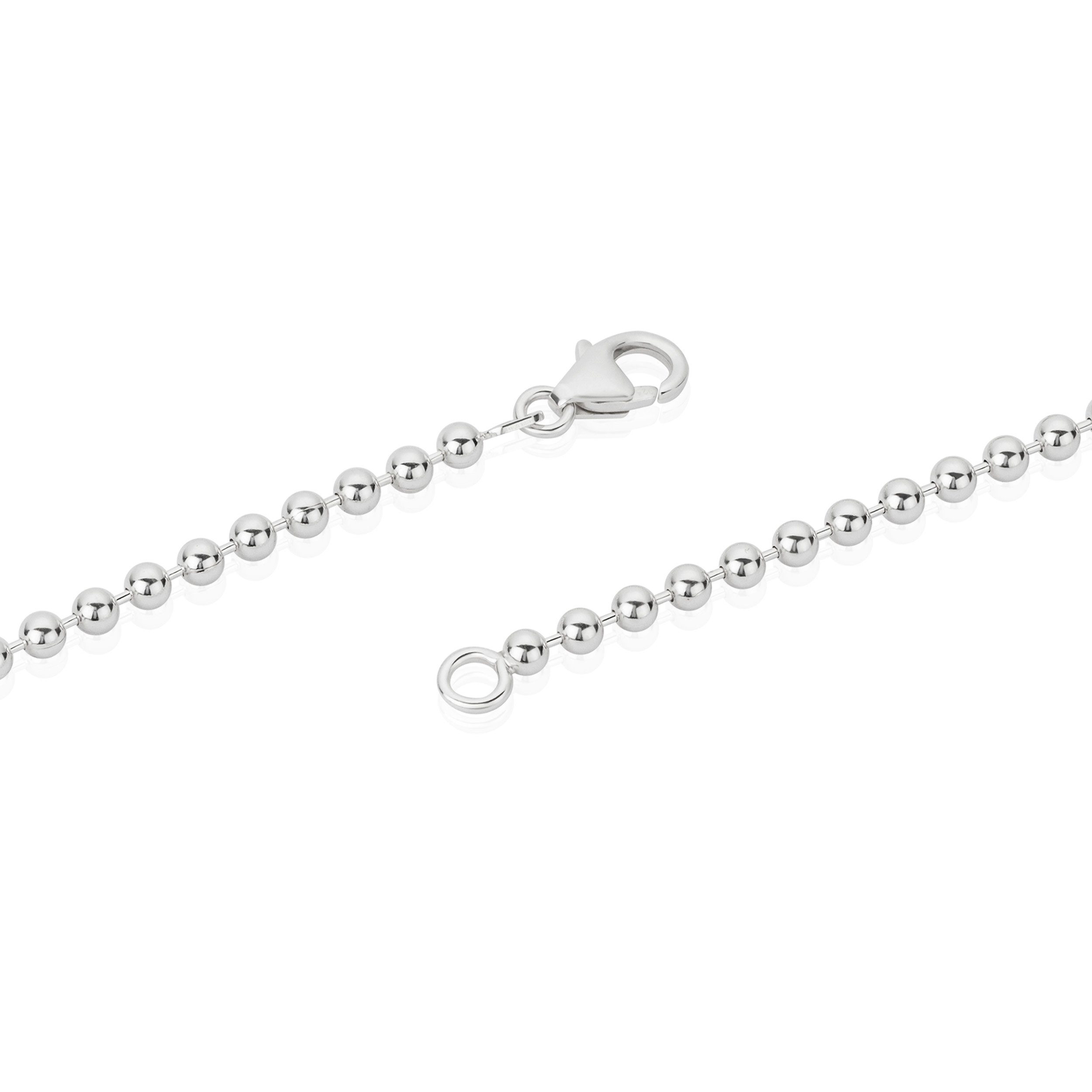 NKlaus Silberkette 925 Sterlingsilber Kugel Kette günstig online kaufen