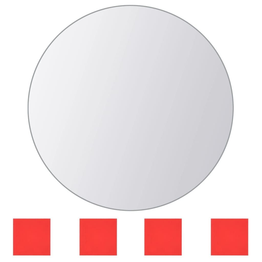 vidaXL Spiegel 16-tlg. Spiegelfliesen-Set Rund Glas (16-St) – Bild 5 von 5
