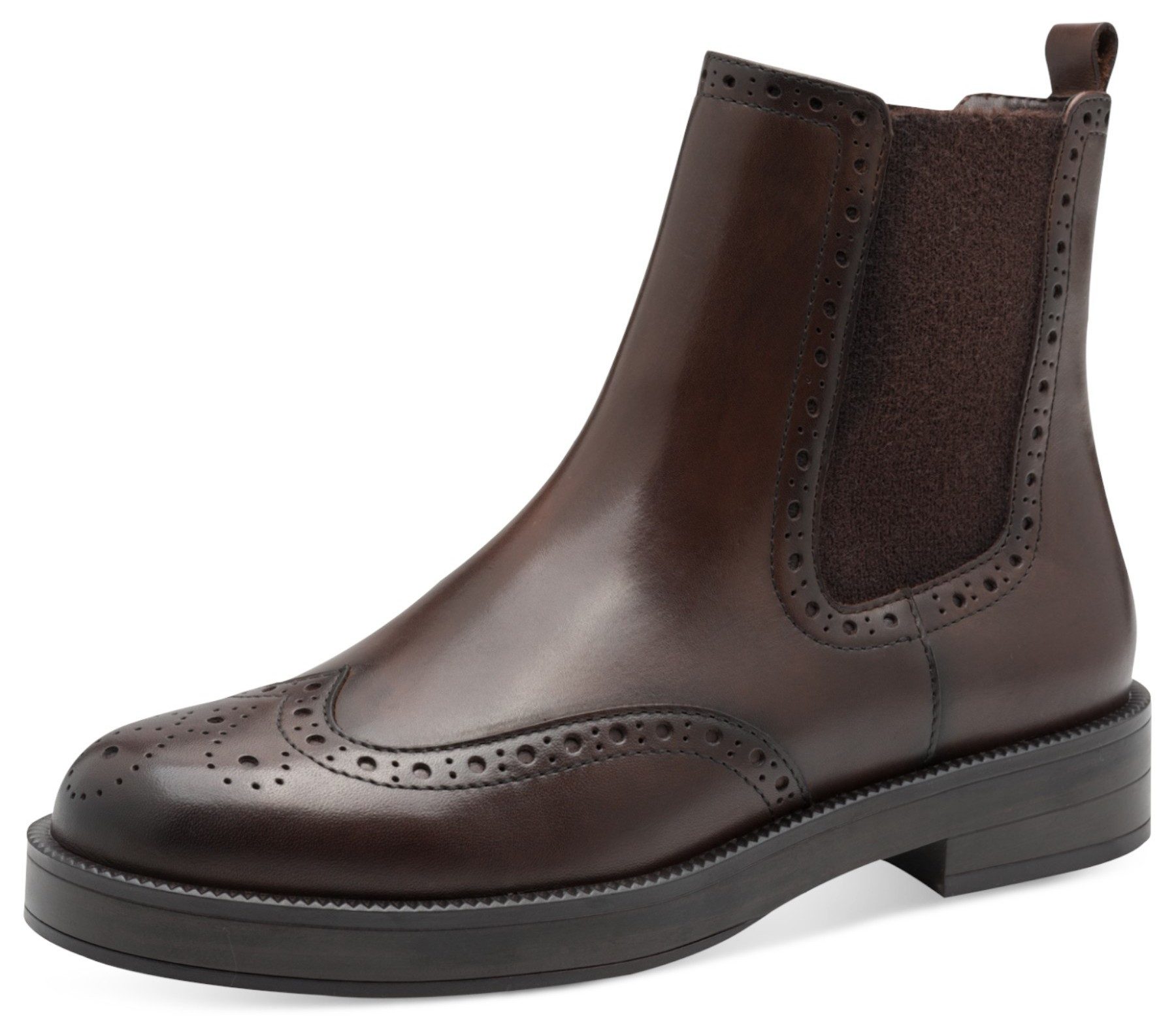 1-25338-45 342 Mahogany Stiefelette