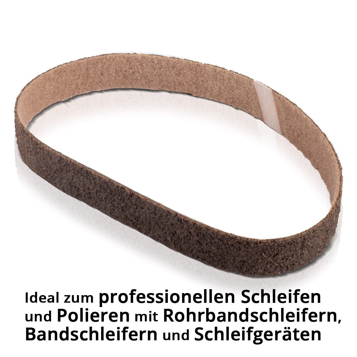 STAHLWERK Schleifpapier Schleifvlies 5er Set grobe Körnung 40 x 760 mm, (Packung, 5 St., Set)