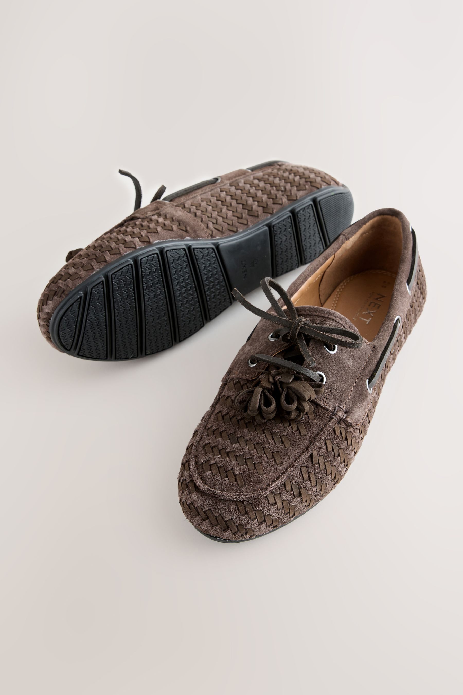 Next Forever Comfort® Leder-Bootsschuhe mit Anhänger Loafer (1-tlg)