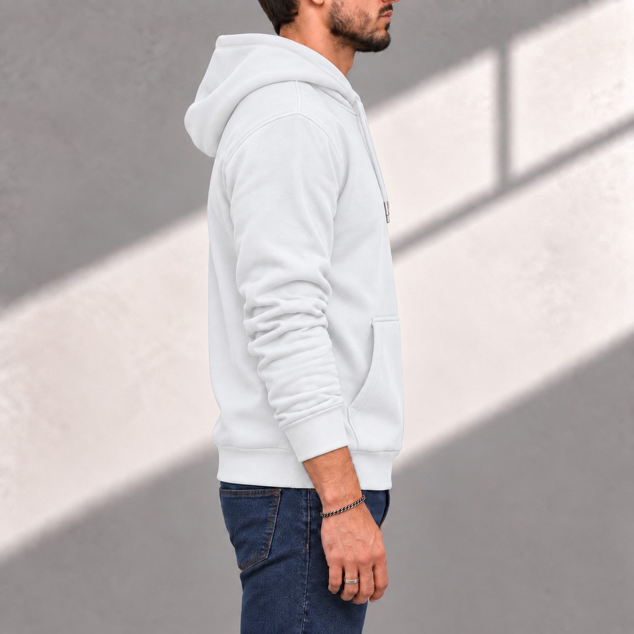 S&S Kapuzensweatshirt Hoodie Herren Kapuzenpullover Moderne Sweatshirt Baumwollmischung (Packung, 1-tlg) Fleece Pullover Hoody – Bild 3 von 5